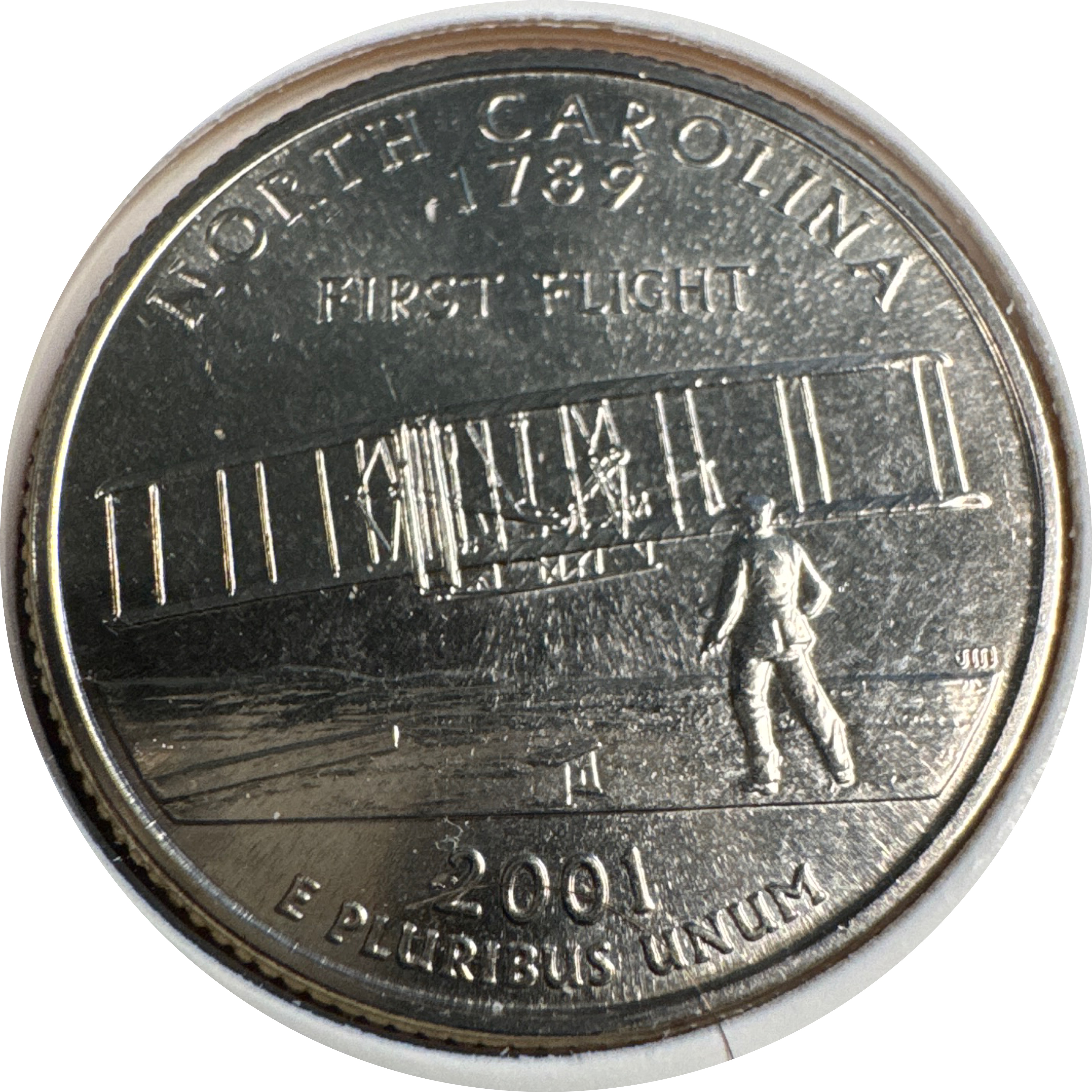 2001-P Washington Quarter Ungraded — back
