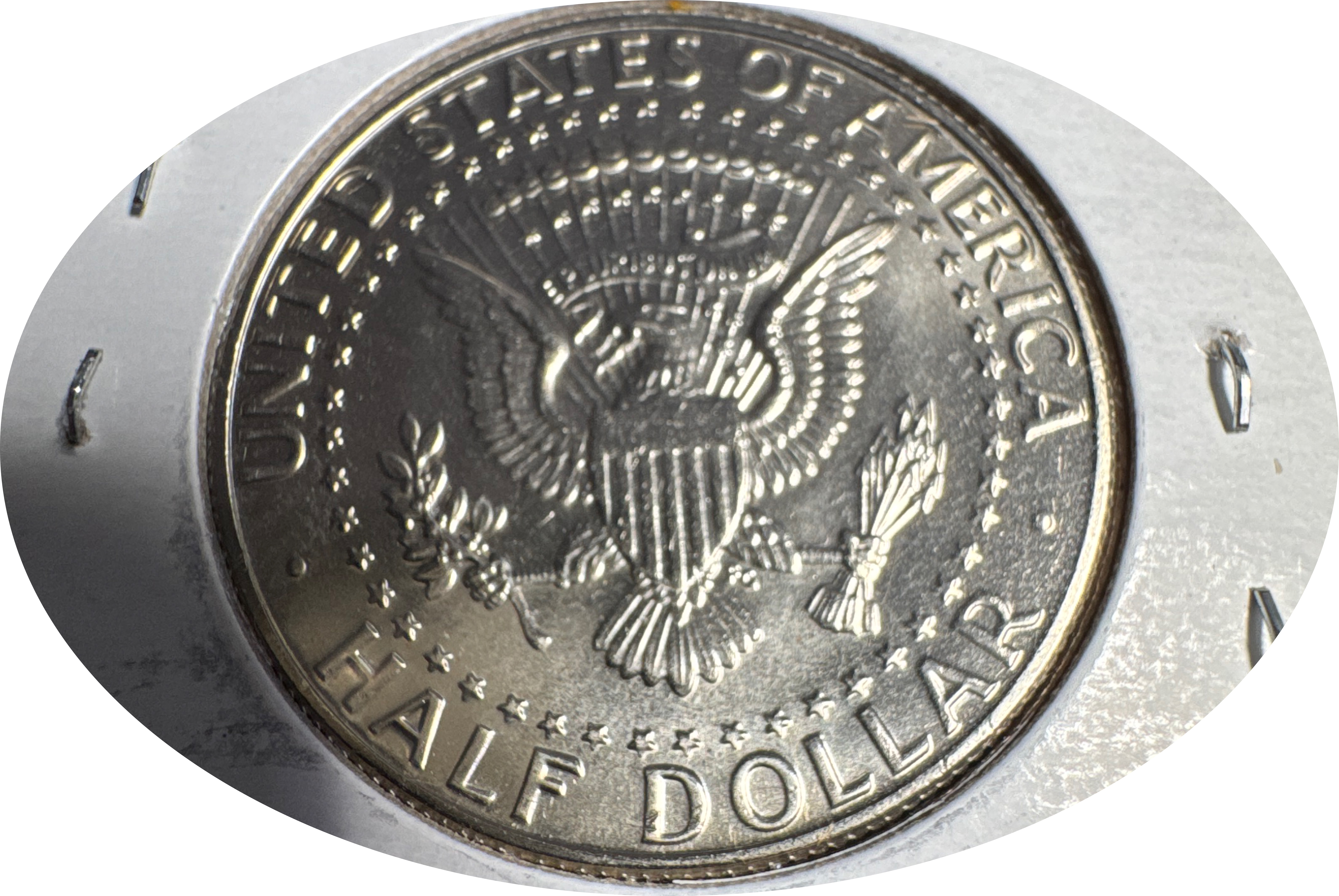 1989-D Kennedy Half Dollar Ungraded — back