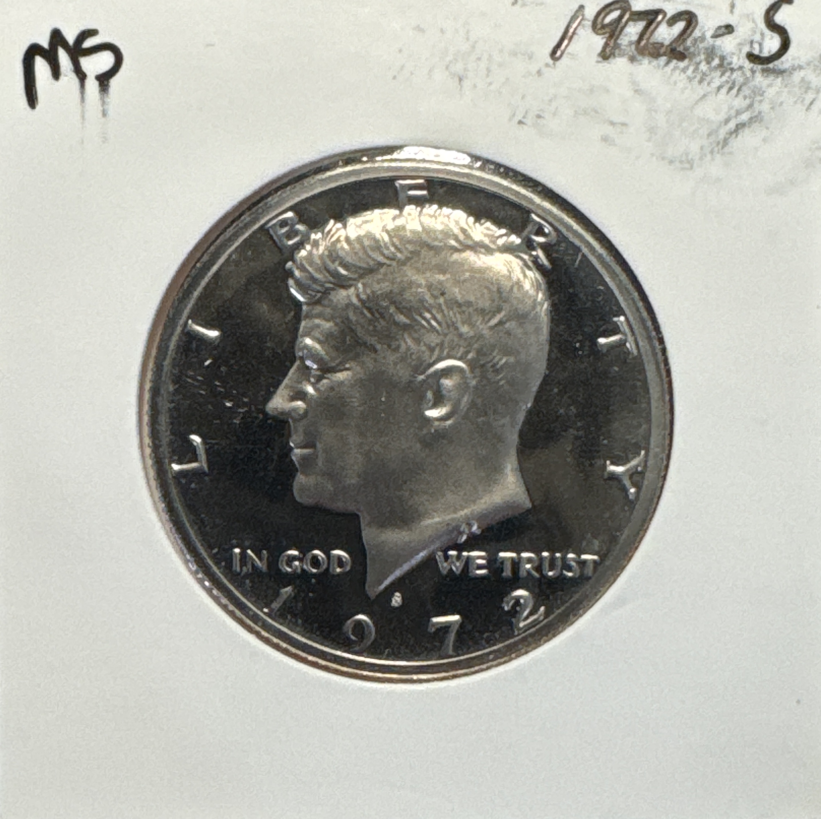 1972-S Kennedy Half Dollar Ungraded