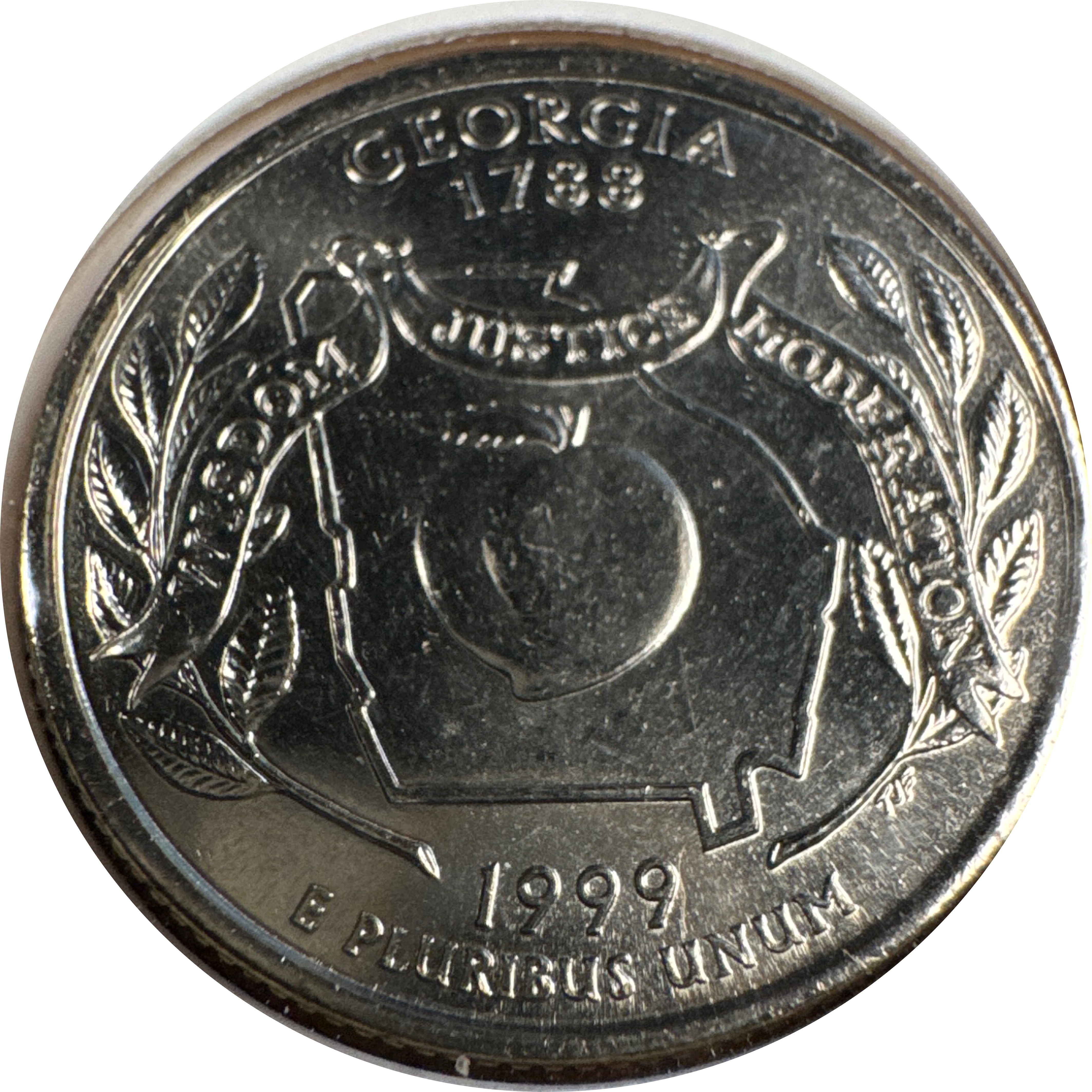 1999-P Washington Quarter Ungraded — back