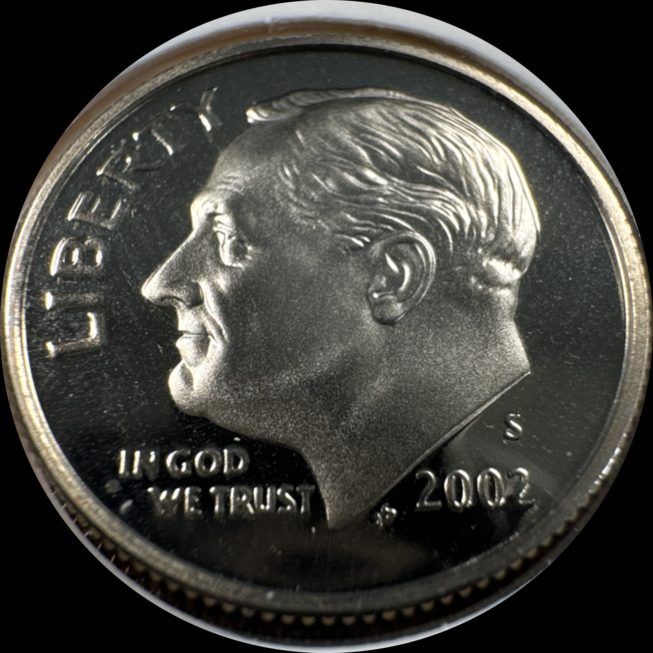 2002-S Roosevelt Dime Ungraded