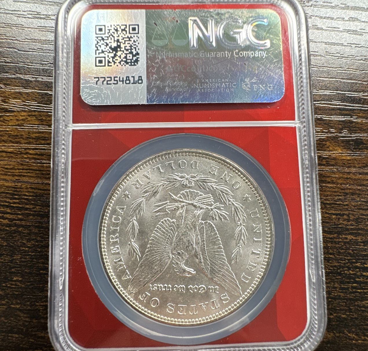 1887-P Morgan Dollar MS62 — back