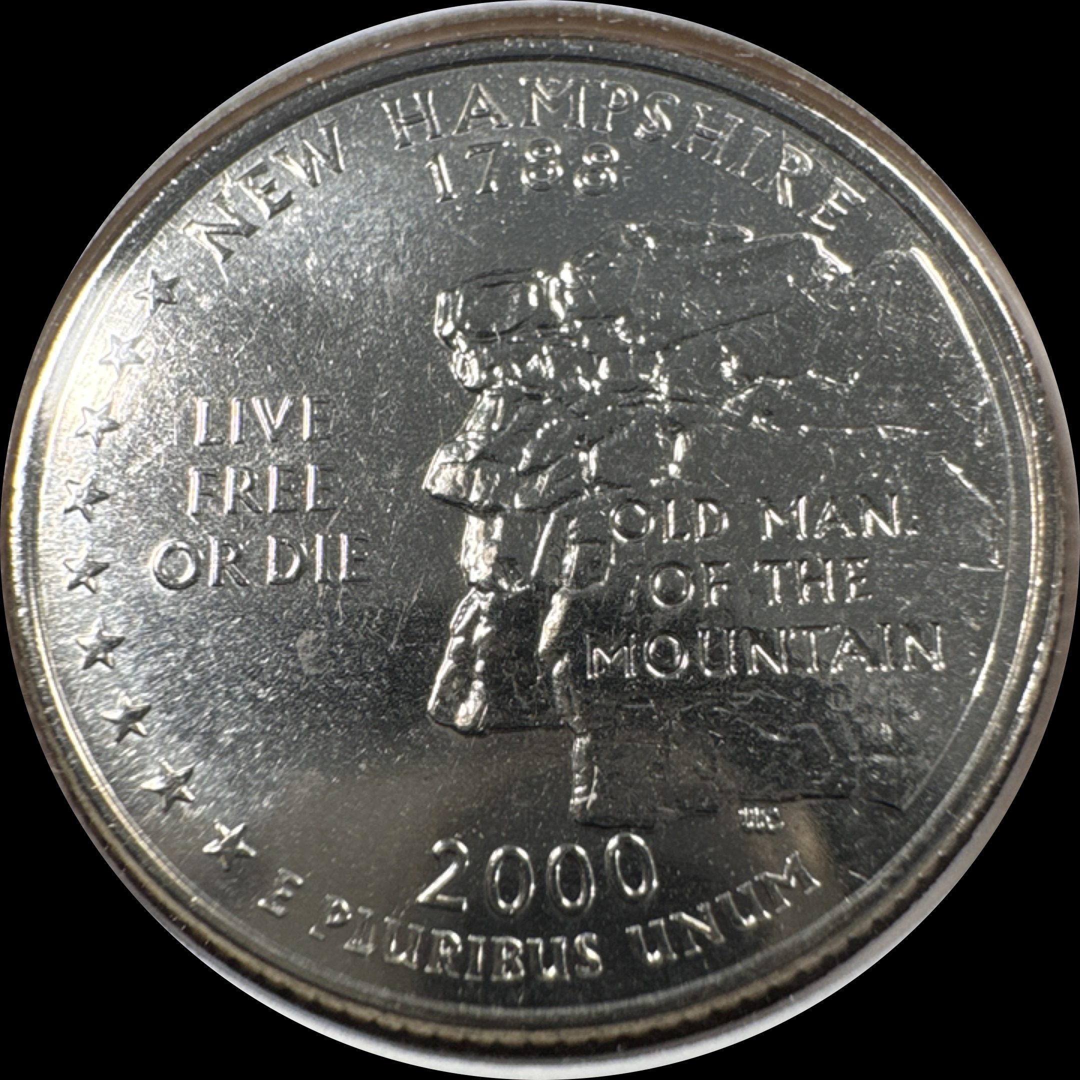 2000-D Washington Quarter Ungraded — back