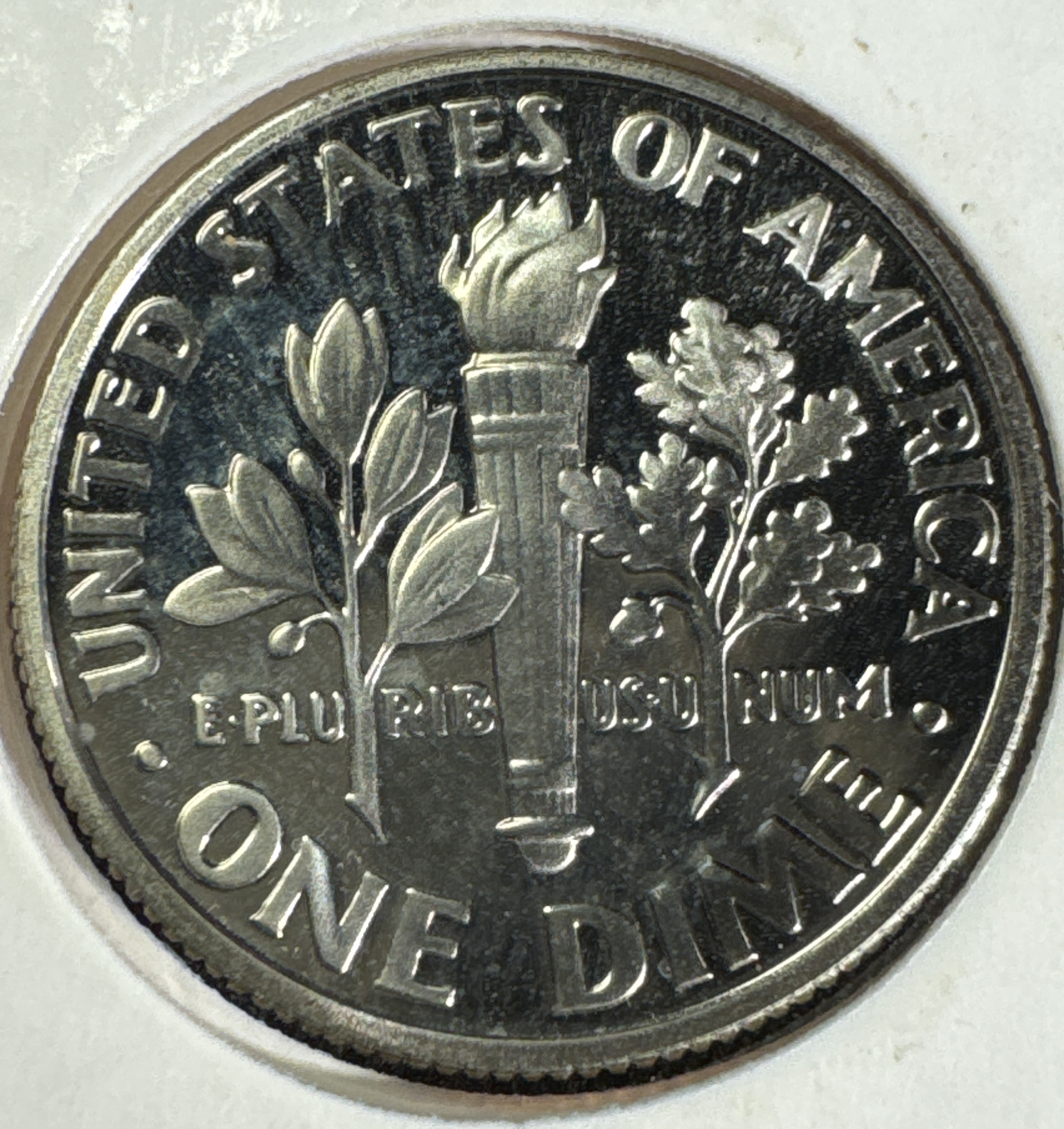 2005-S Roosevelt Dime Ungraded — back