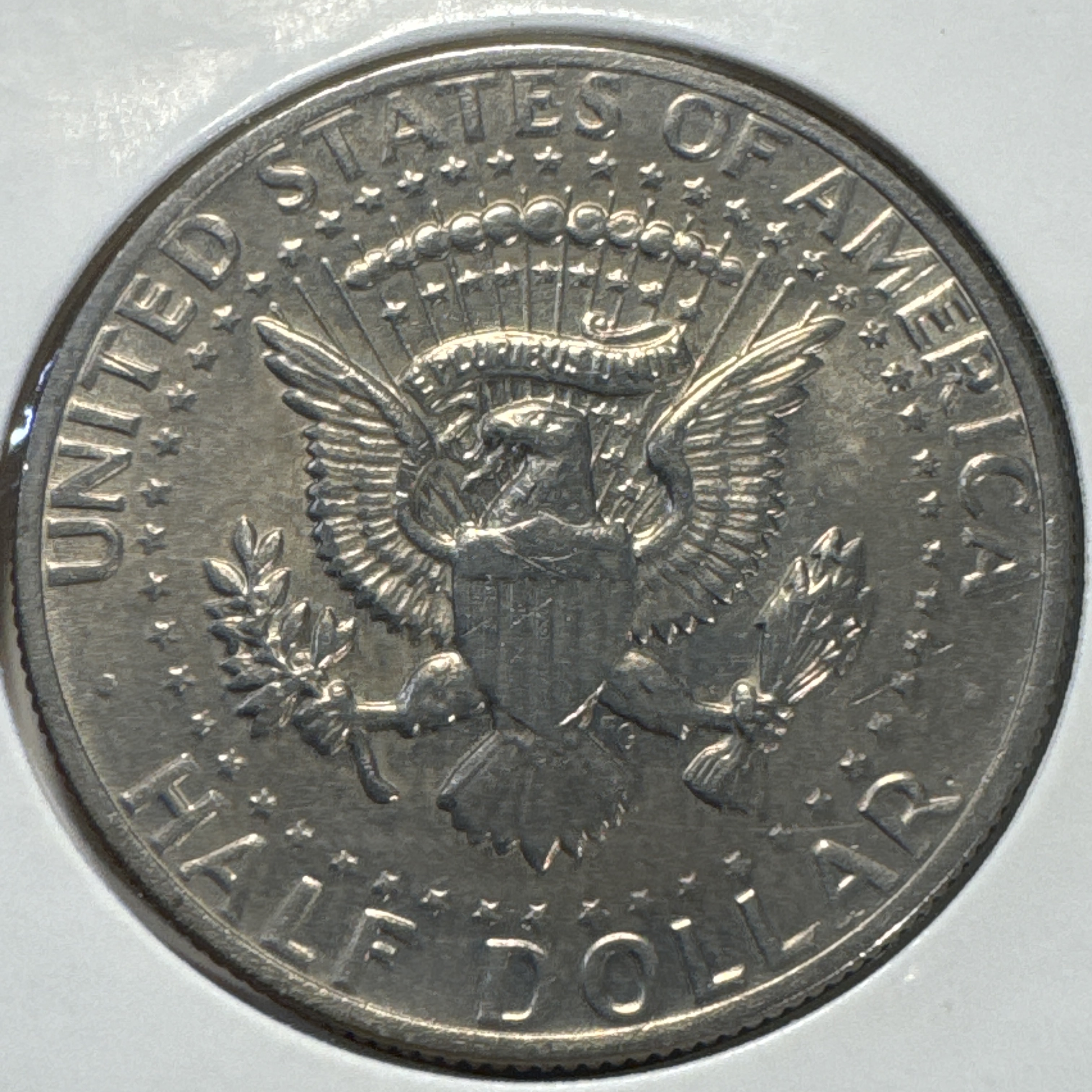 1973-P Kennedy Half Dollar Ungraded — back