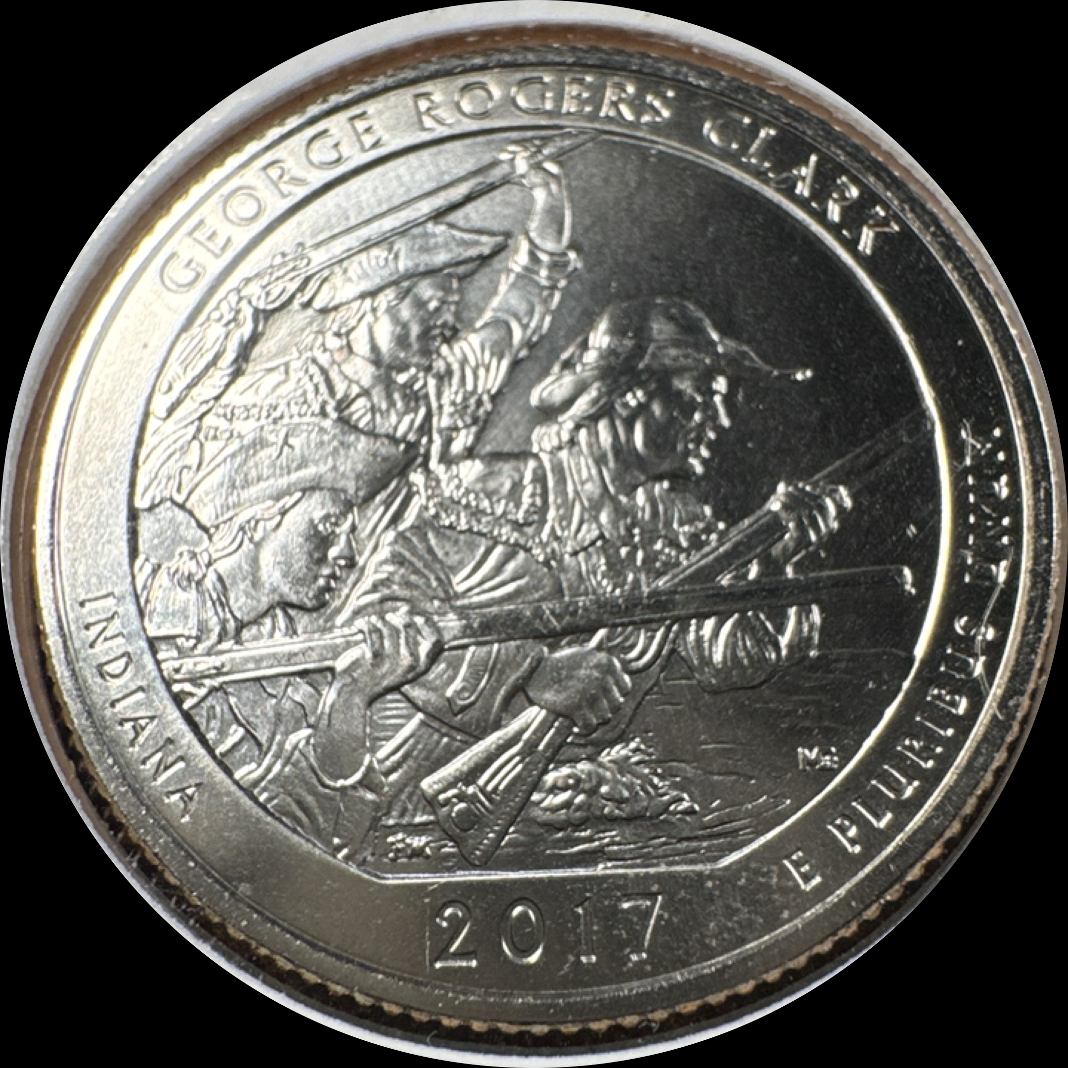 2017-P Washington Quarter Ungraded — back