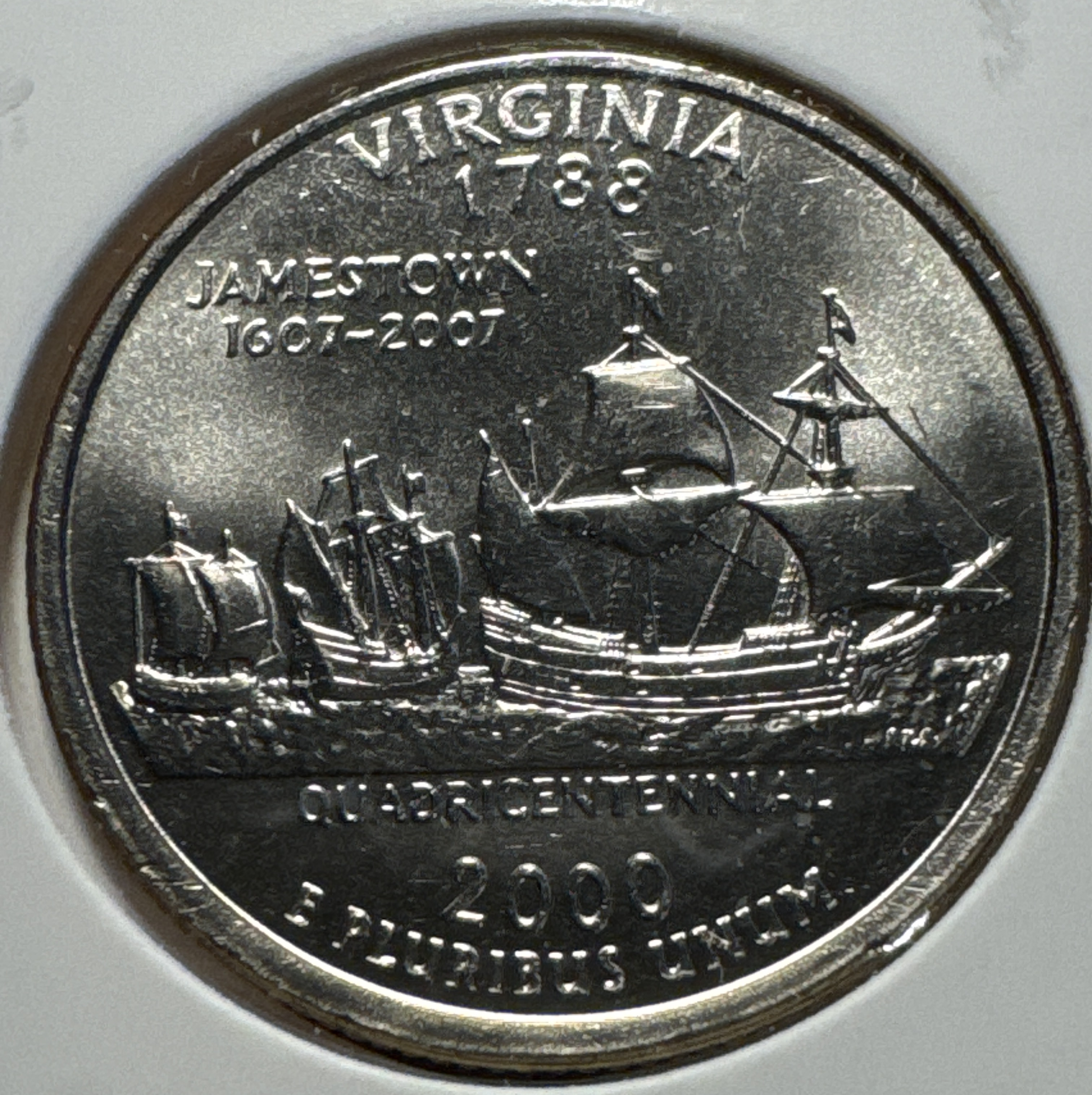 2000-D Washington Quarter Ungraded — back