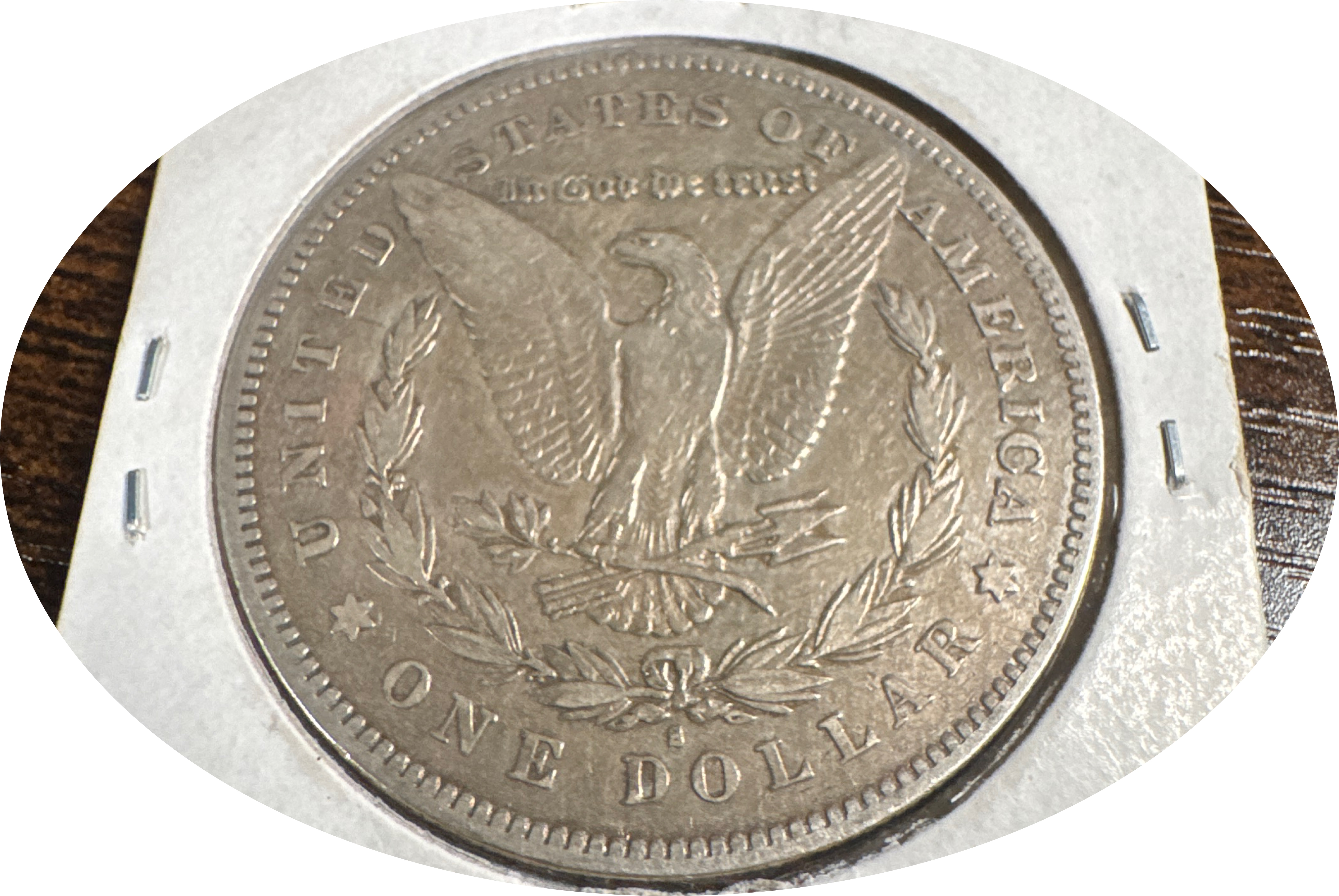1878-S Morgan Dollar Ungraded — back