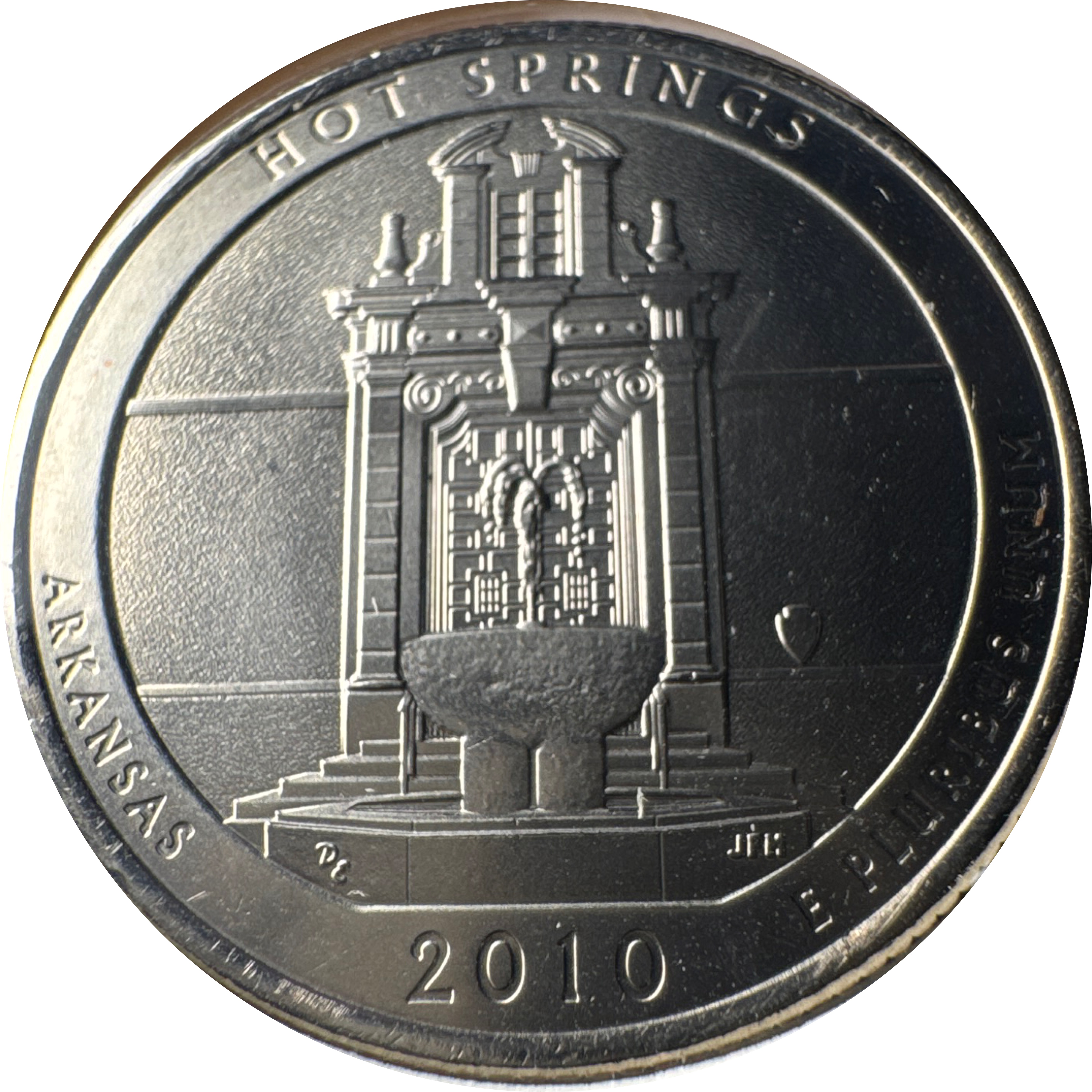 2010-P Washington Quarter Ungraded — back