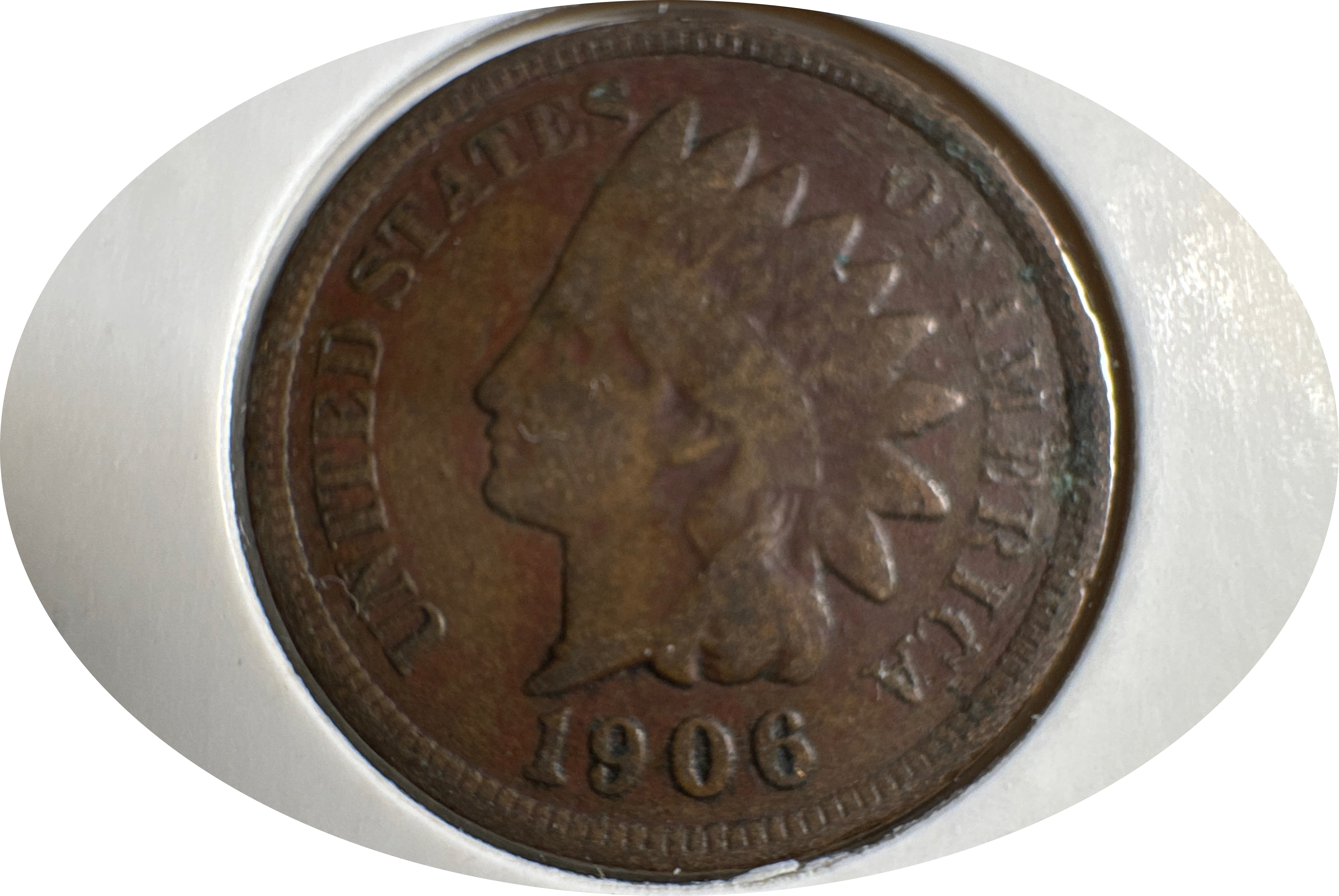 1906-P Indian Head Cent Ungraded