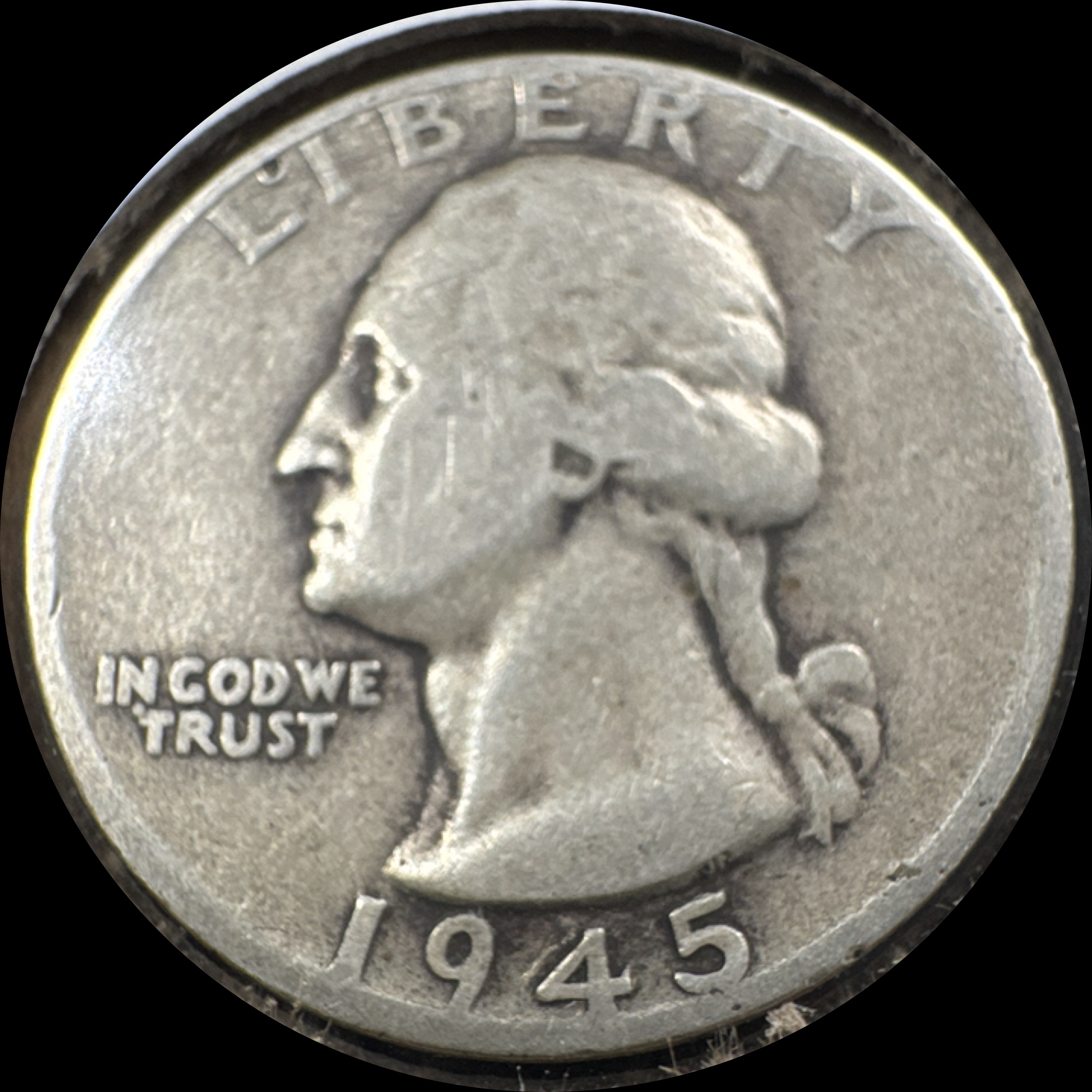 1945-P Washington Quarter Ungraded