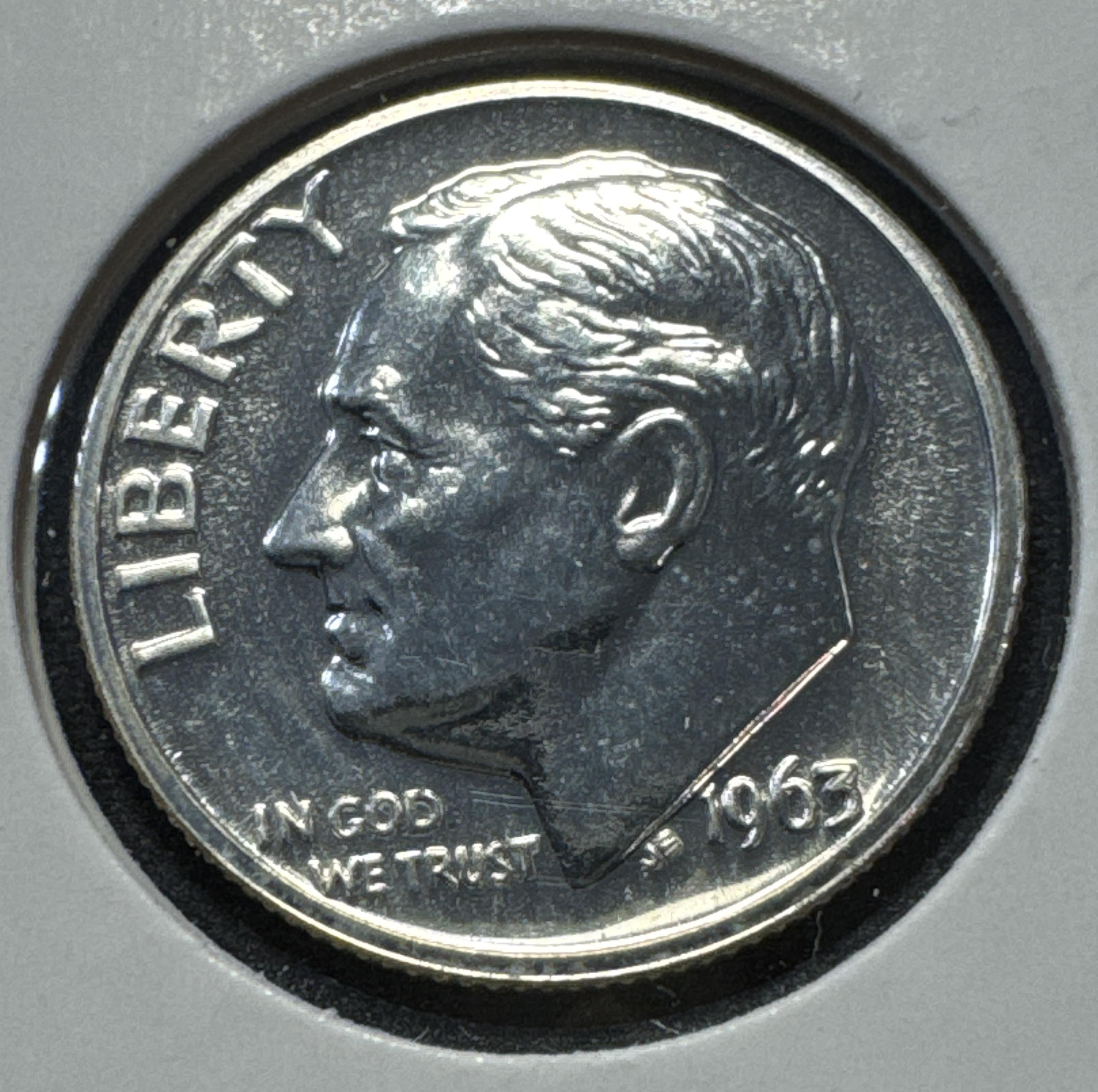 1963-P Roosevelt Dime Ungraded