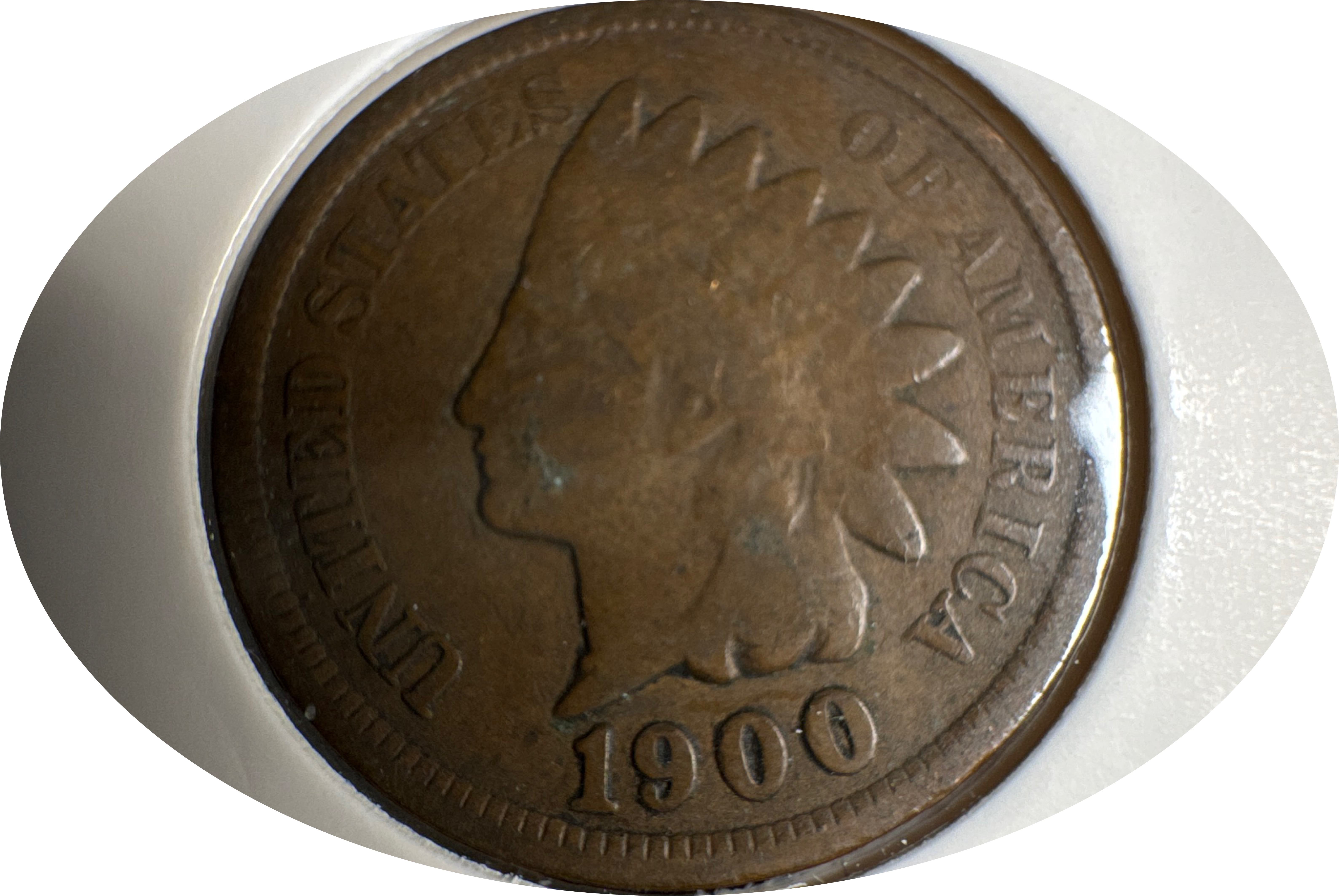 1900-P Indian Head Cent Ungraded