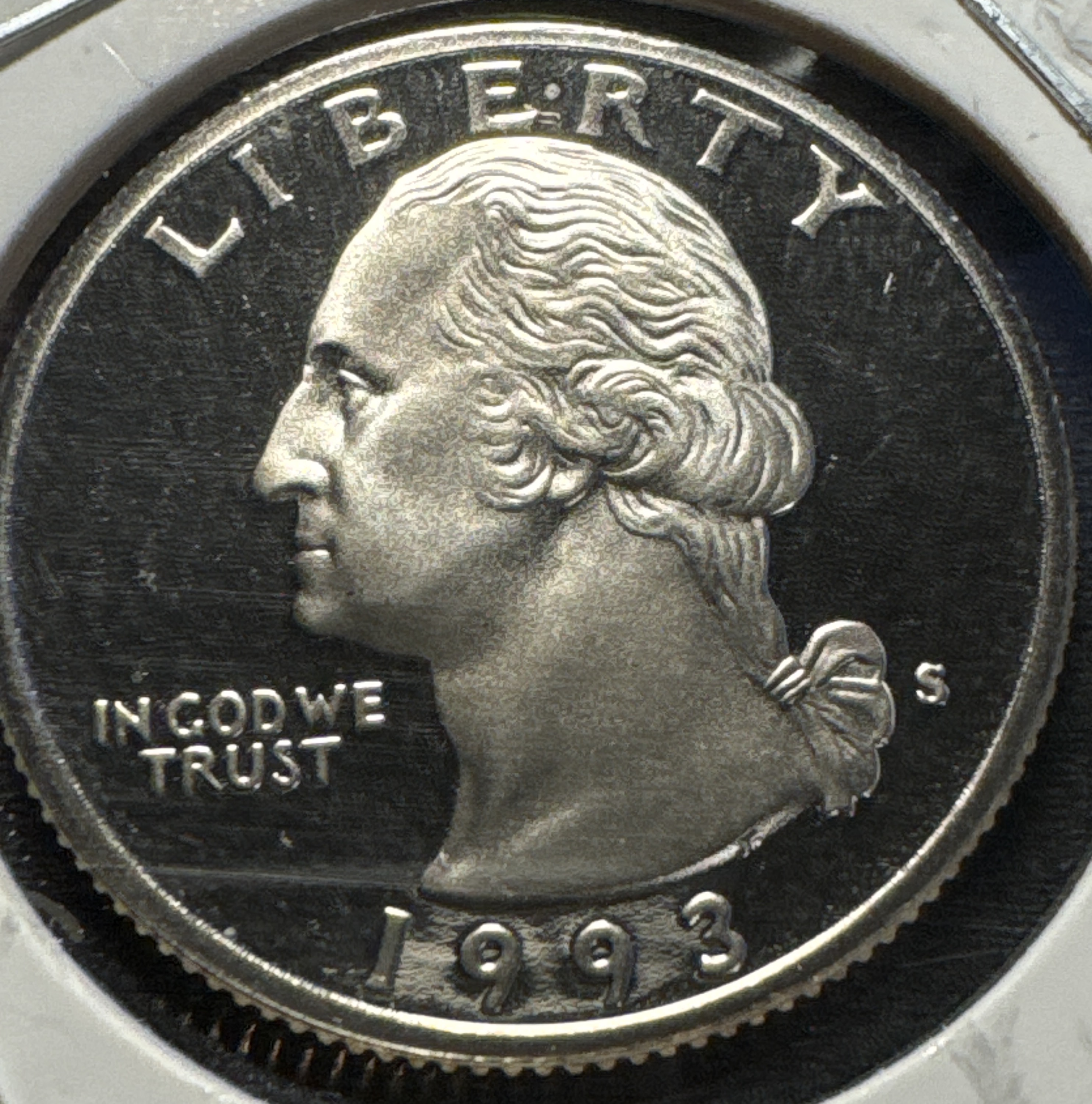 1993-S Washington Quarter Ungraded