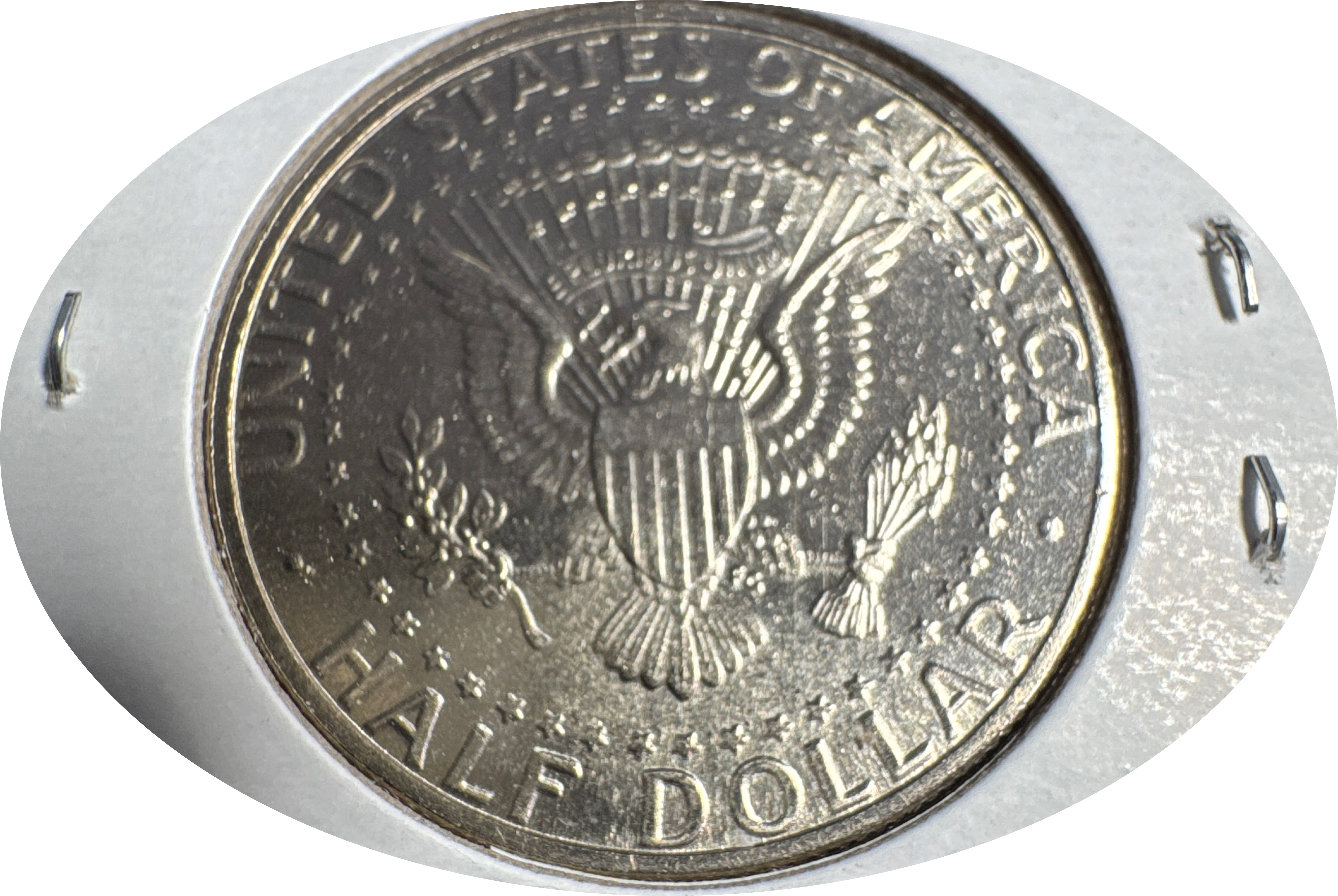 1997-P Kennedy Half Dollar Ungraded — back