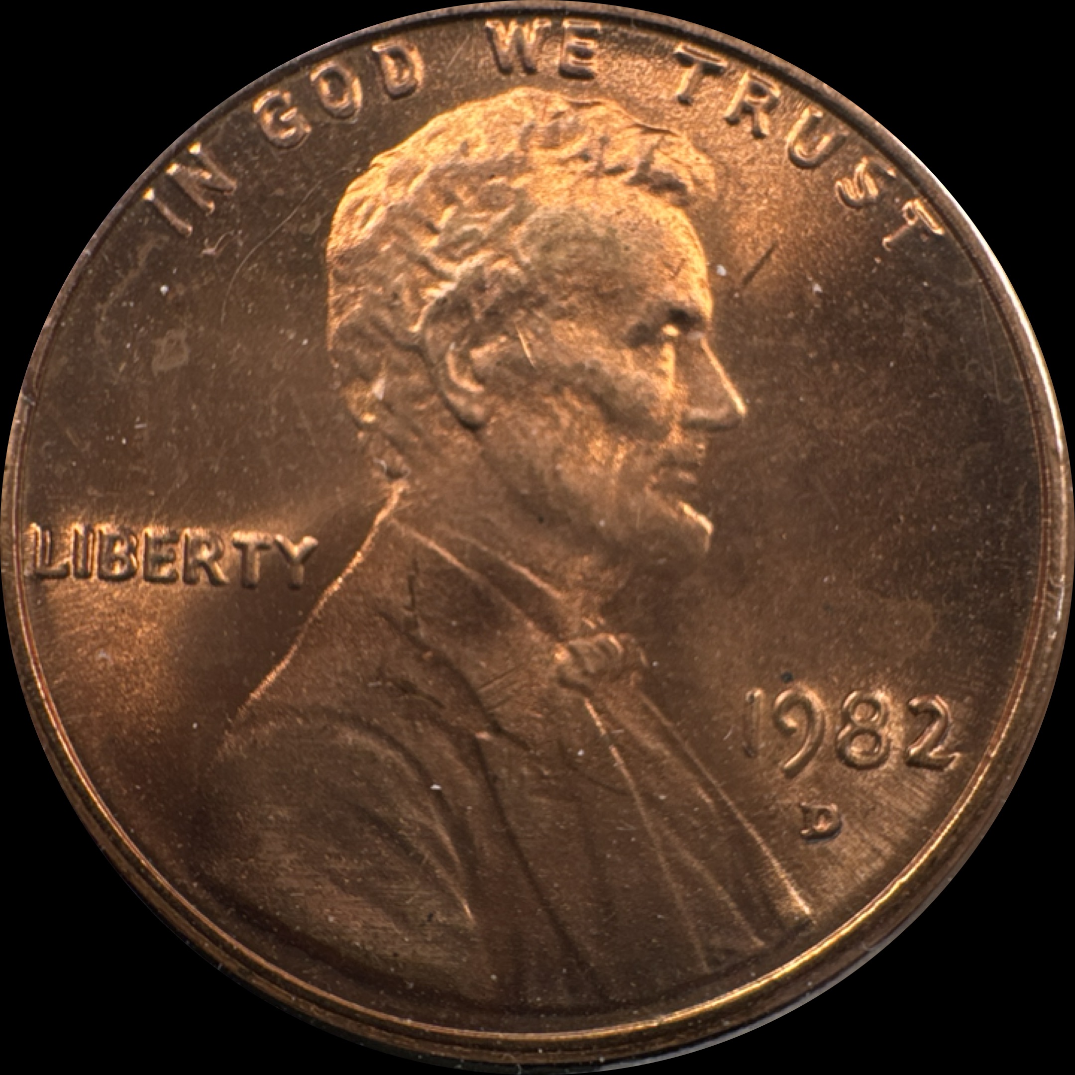 1982-D Lincoln Cent Ungraded