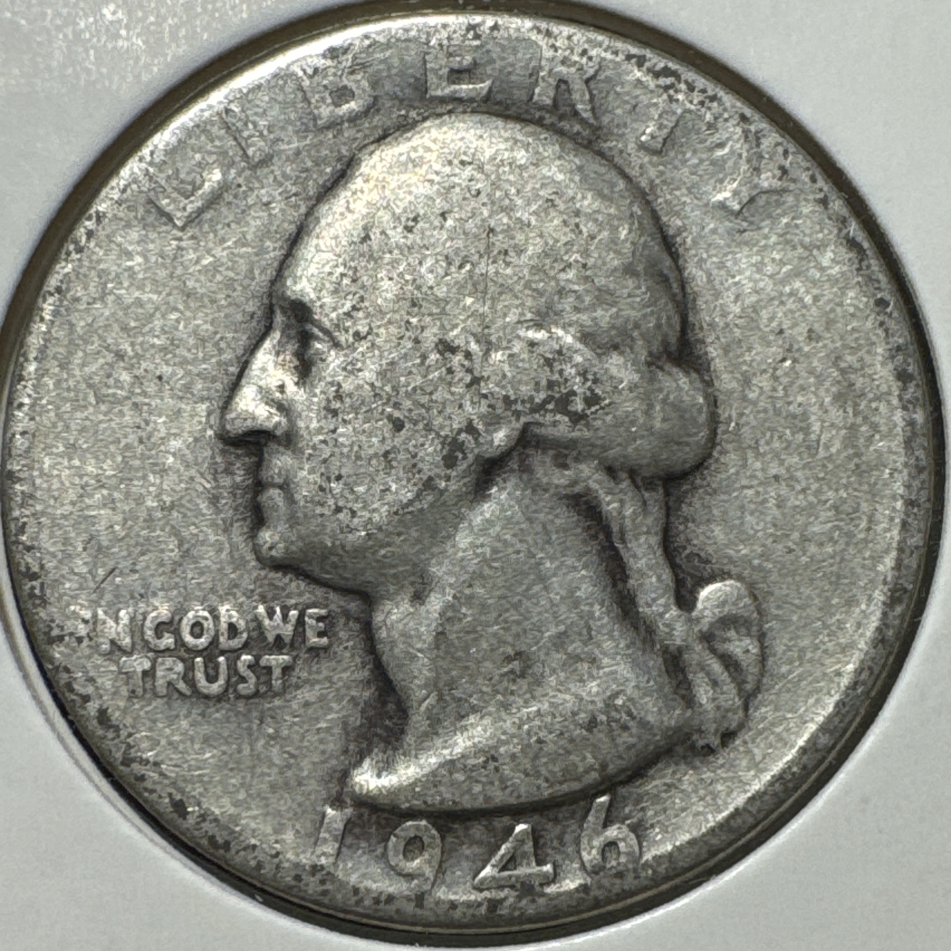 1946-D Washington Quarter Ungraded