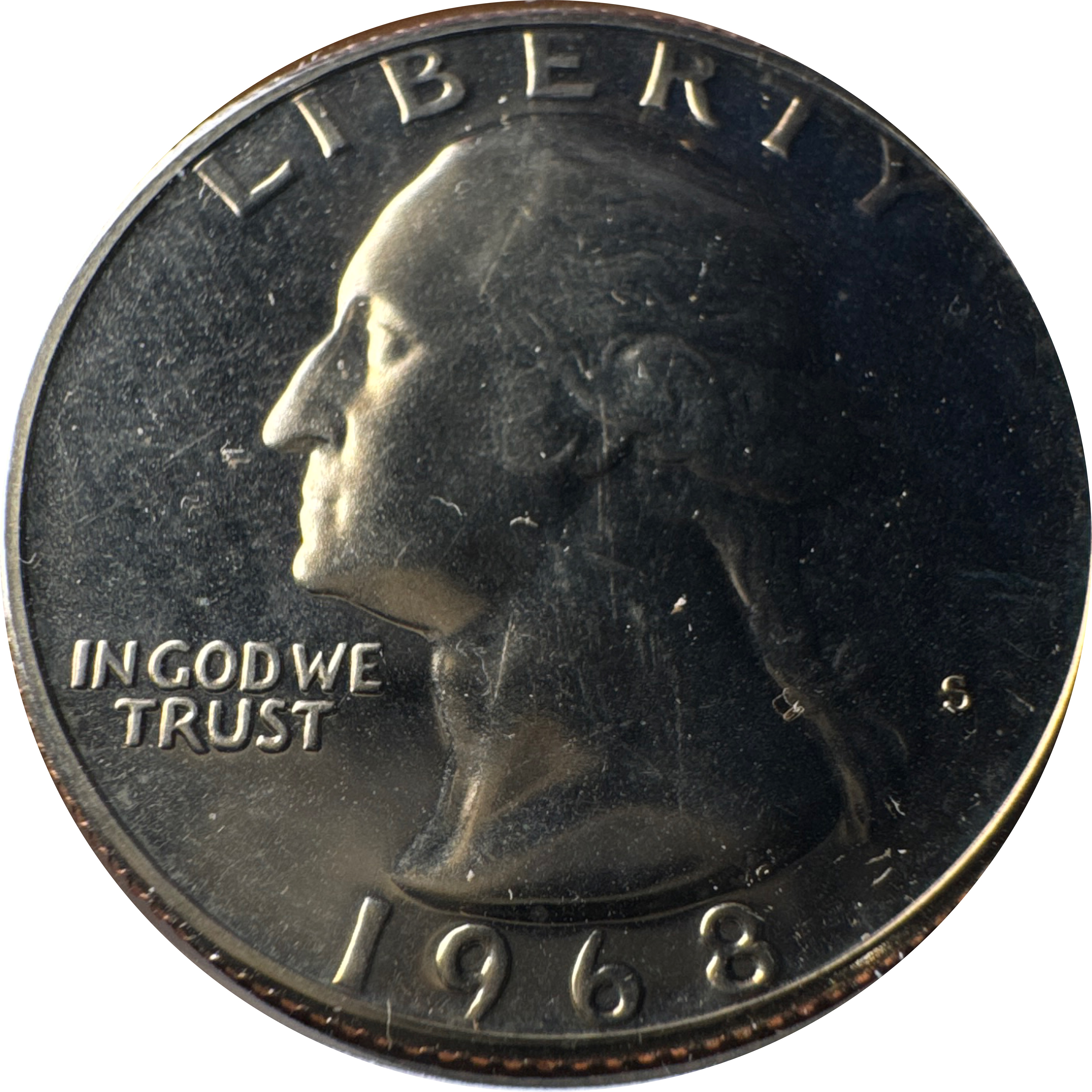 1968-S Washington Quarter Ungraded