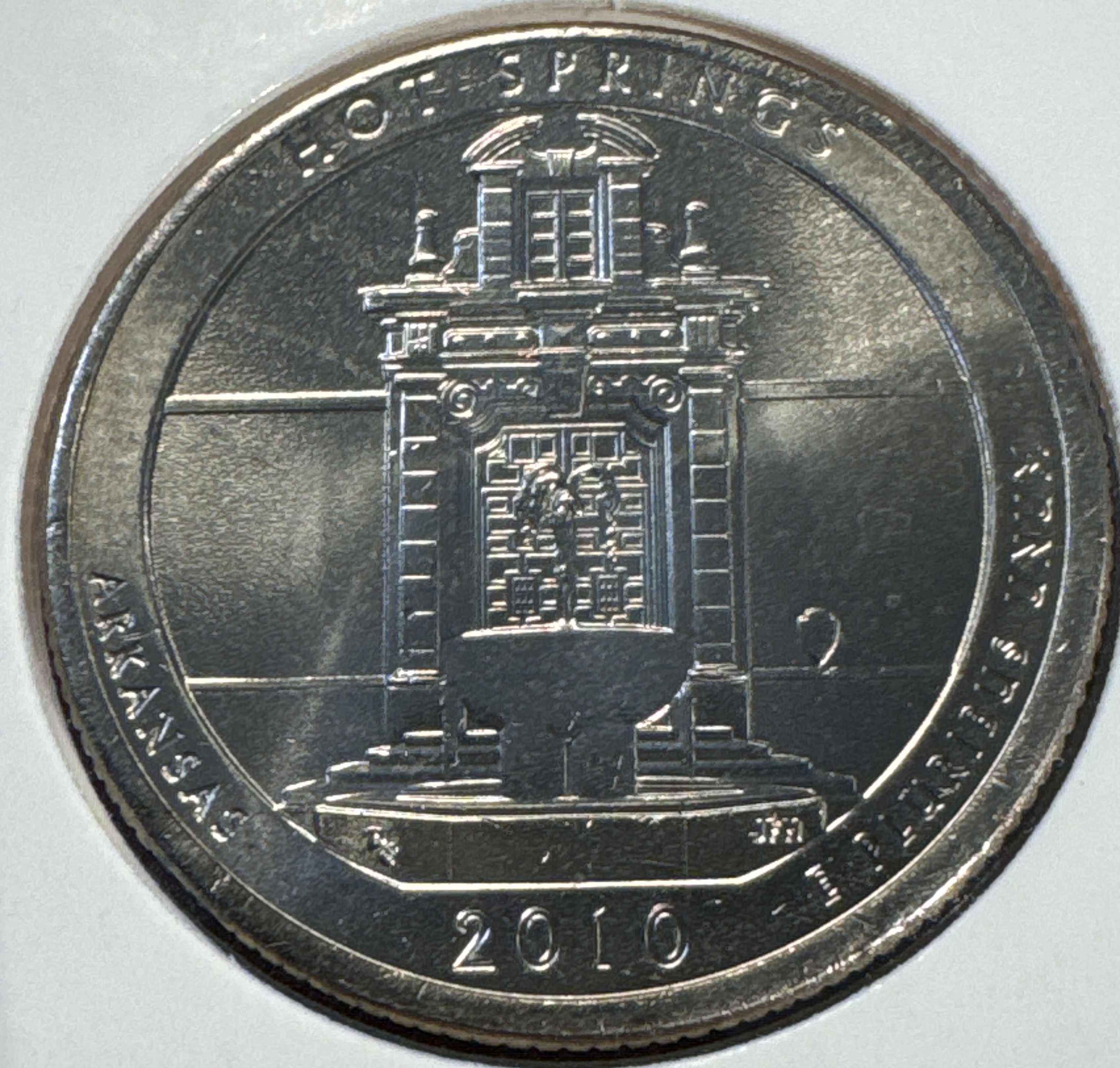 2010-P Washington Quarter Ungraded — back