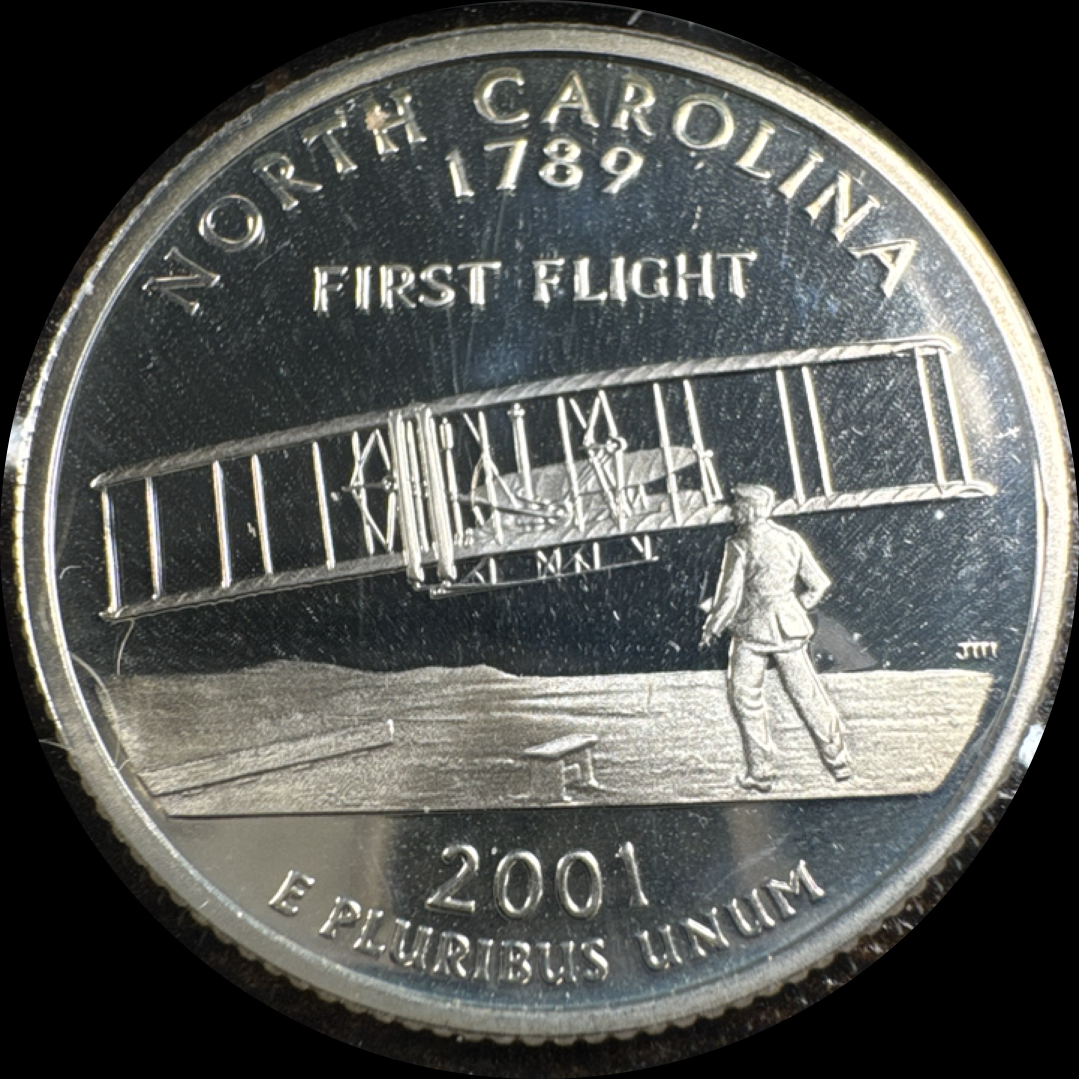 2001-S Washington Quarter Ungraded — back