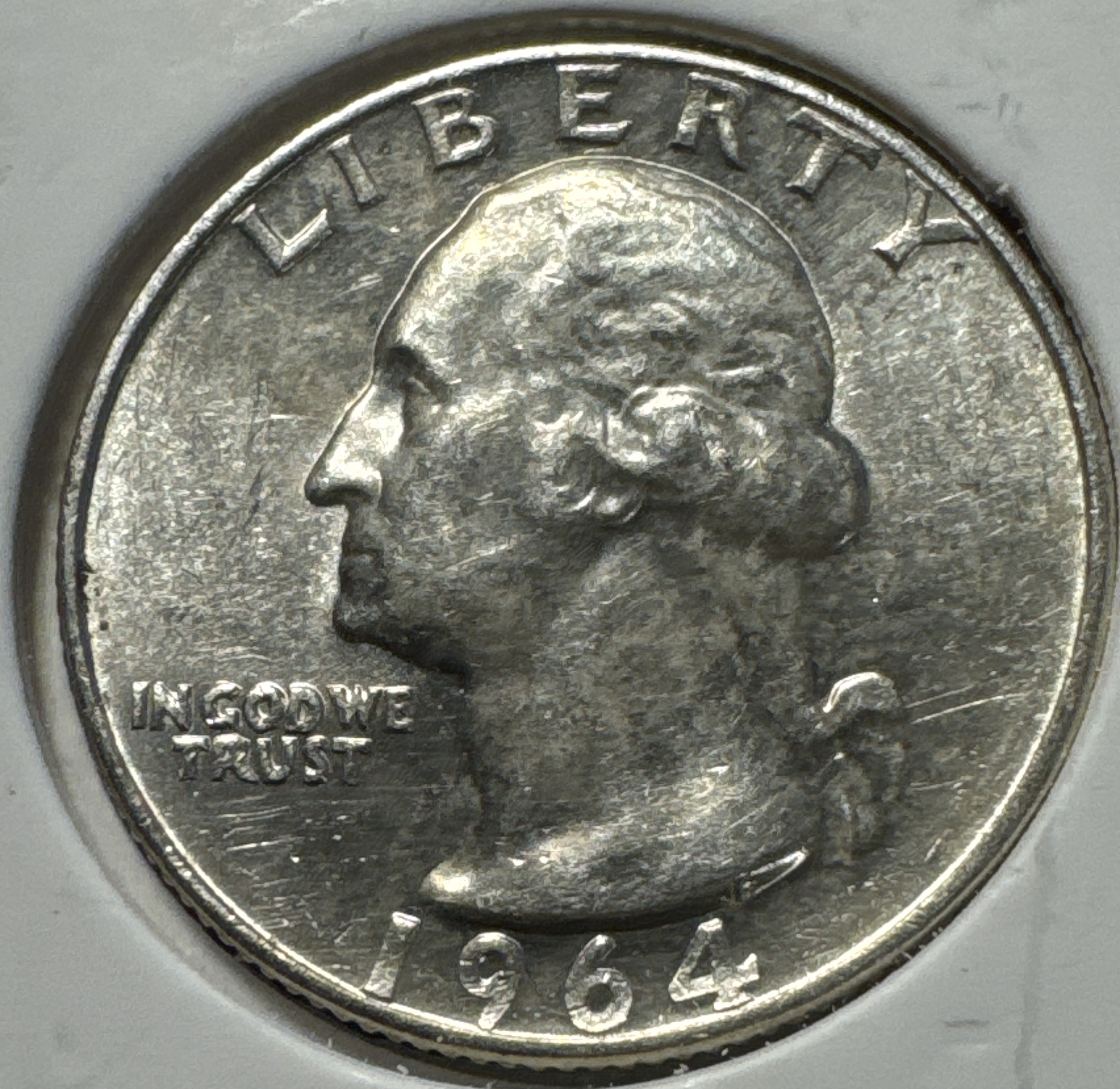1964-P Washington Quarter Ungraded