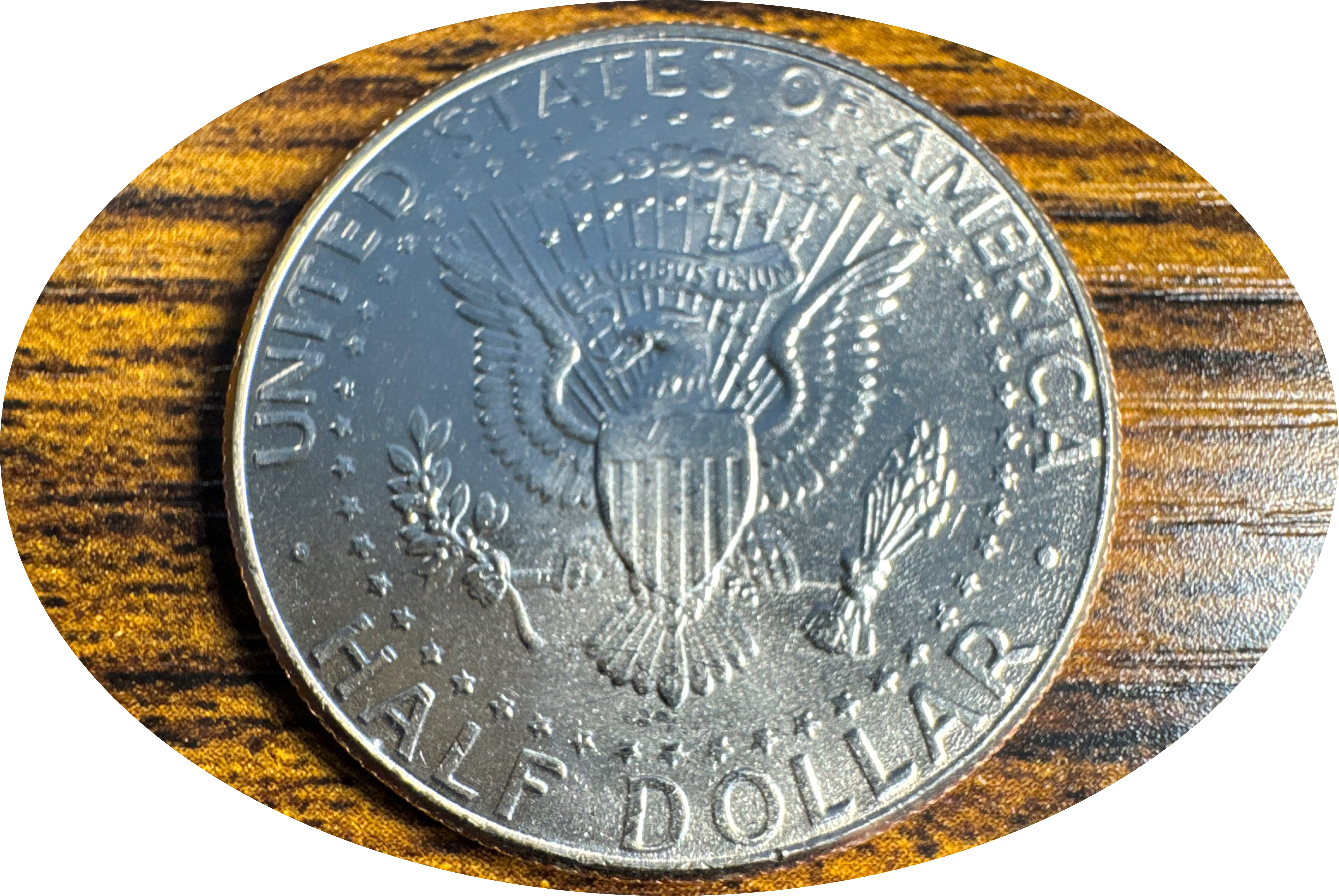 2008-D Kennedy Half Dollar Ungraded — back