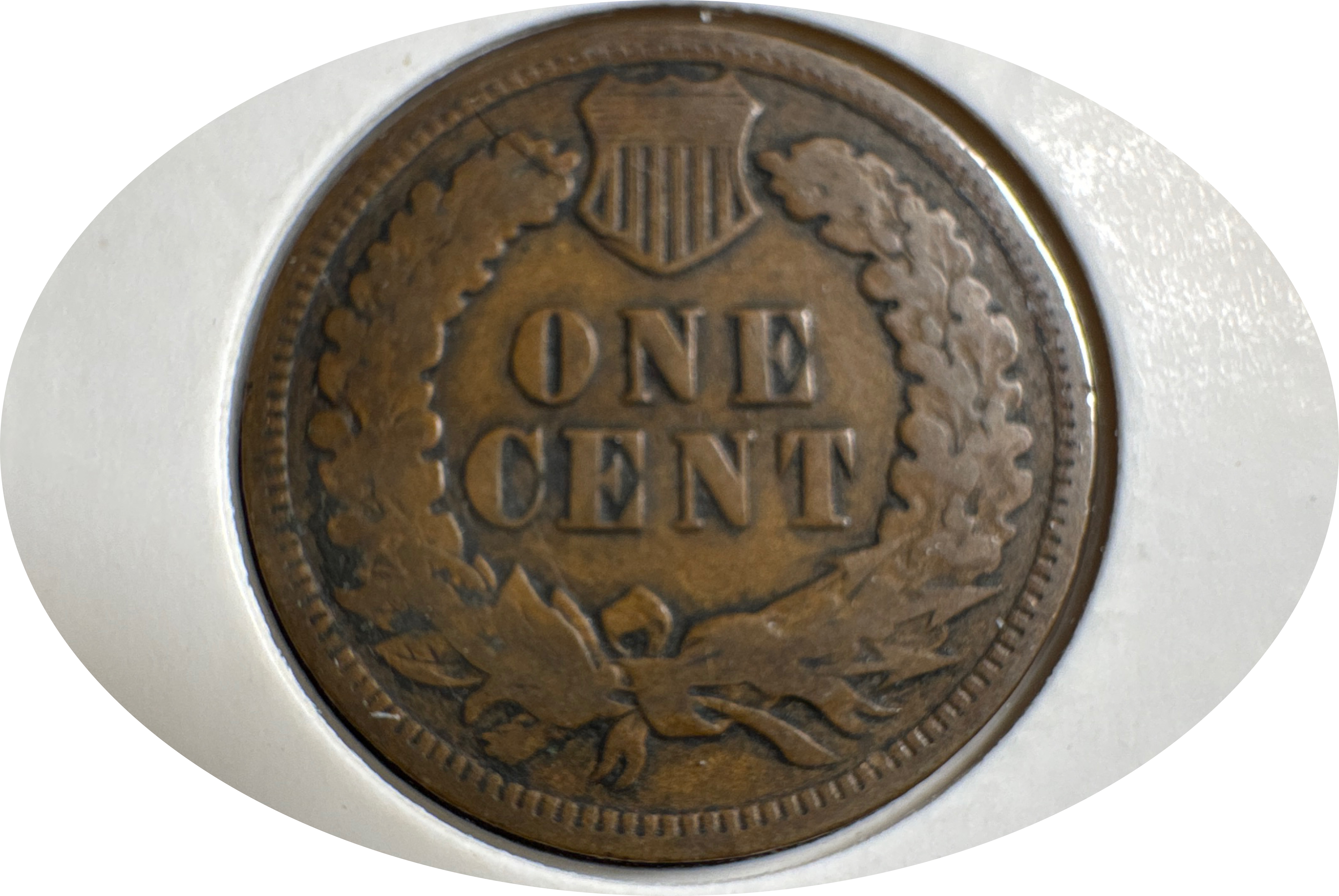1907-P Indian Head Cent Ungraded — back