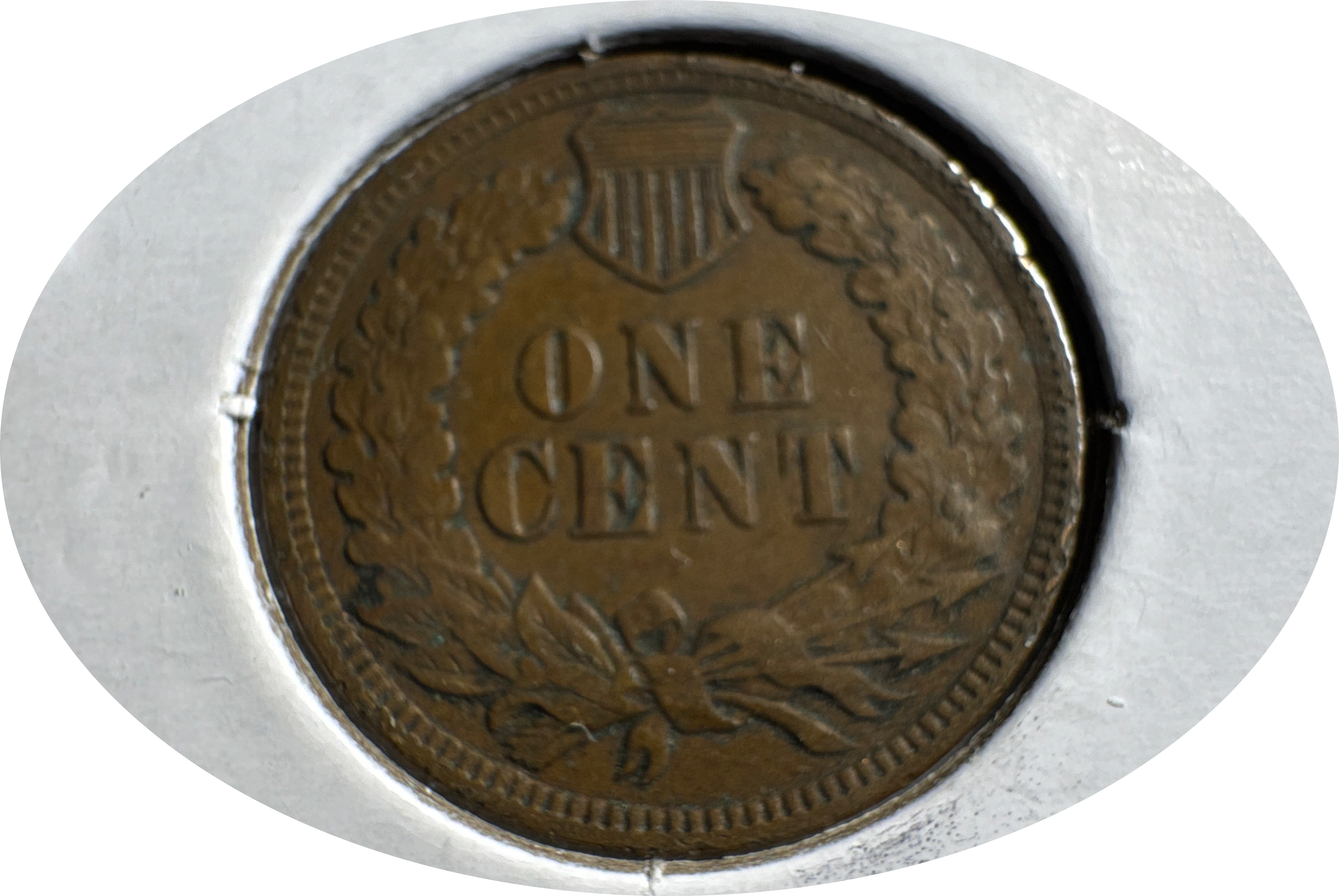 1907-P Indian Head Cent Ungraded — back