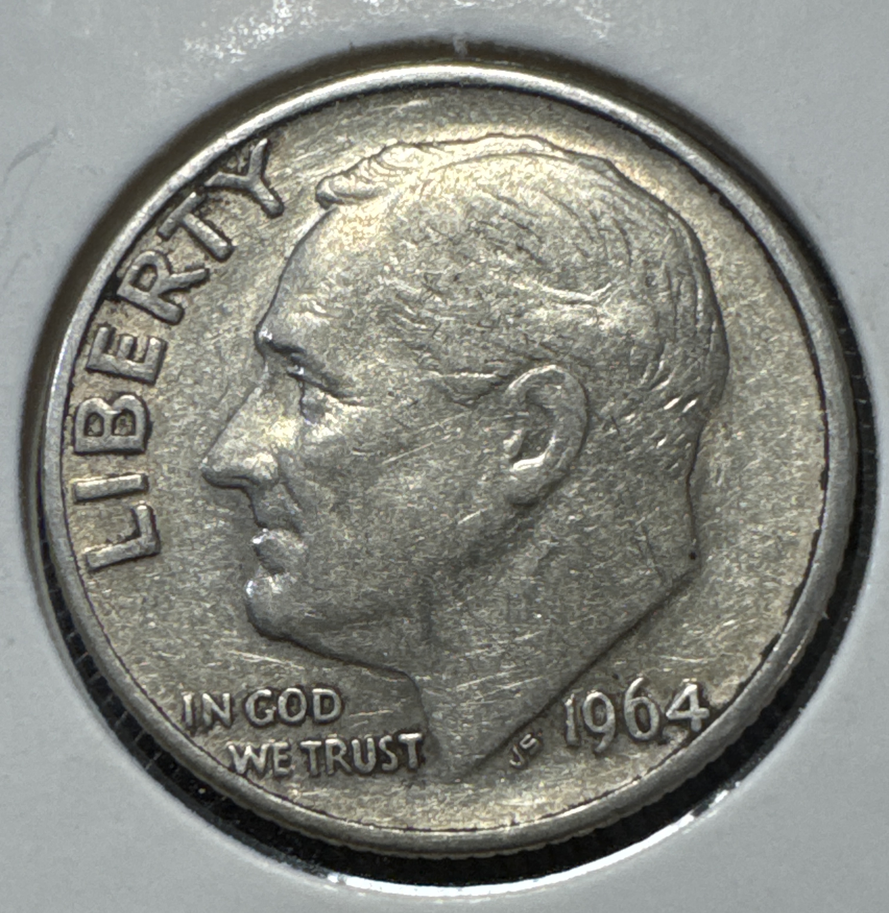 1964-D Roosevelt Dime Ungraded