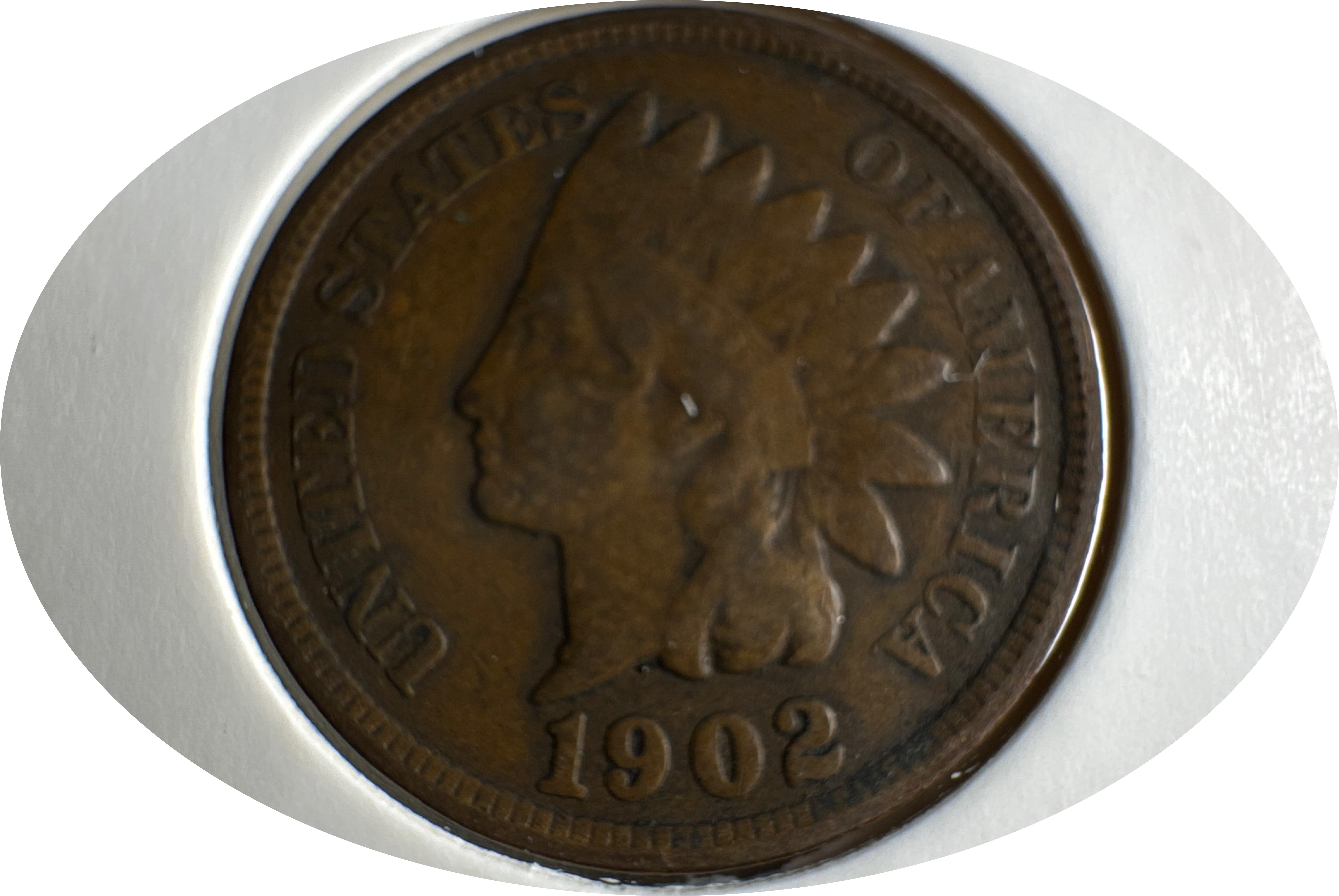 1902-P Indian Head Cent Ungraded