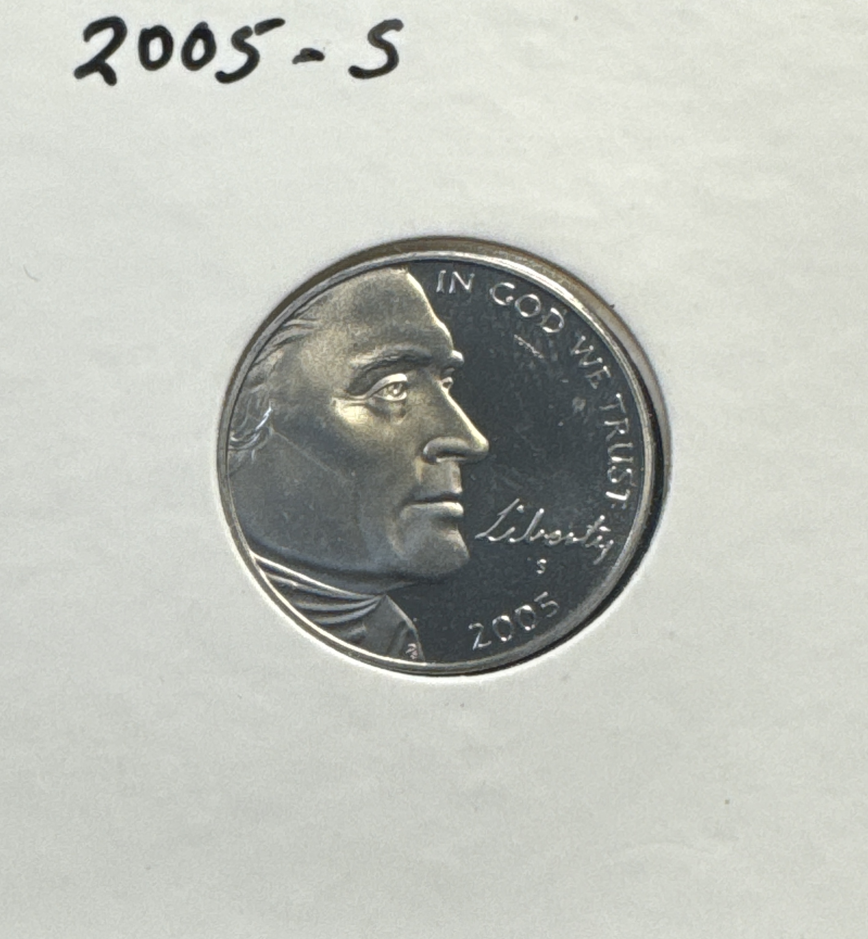2005-S Jefferson Nickel Ungraded