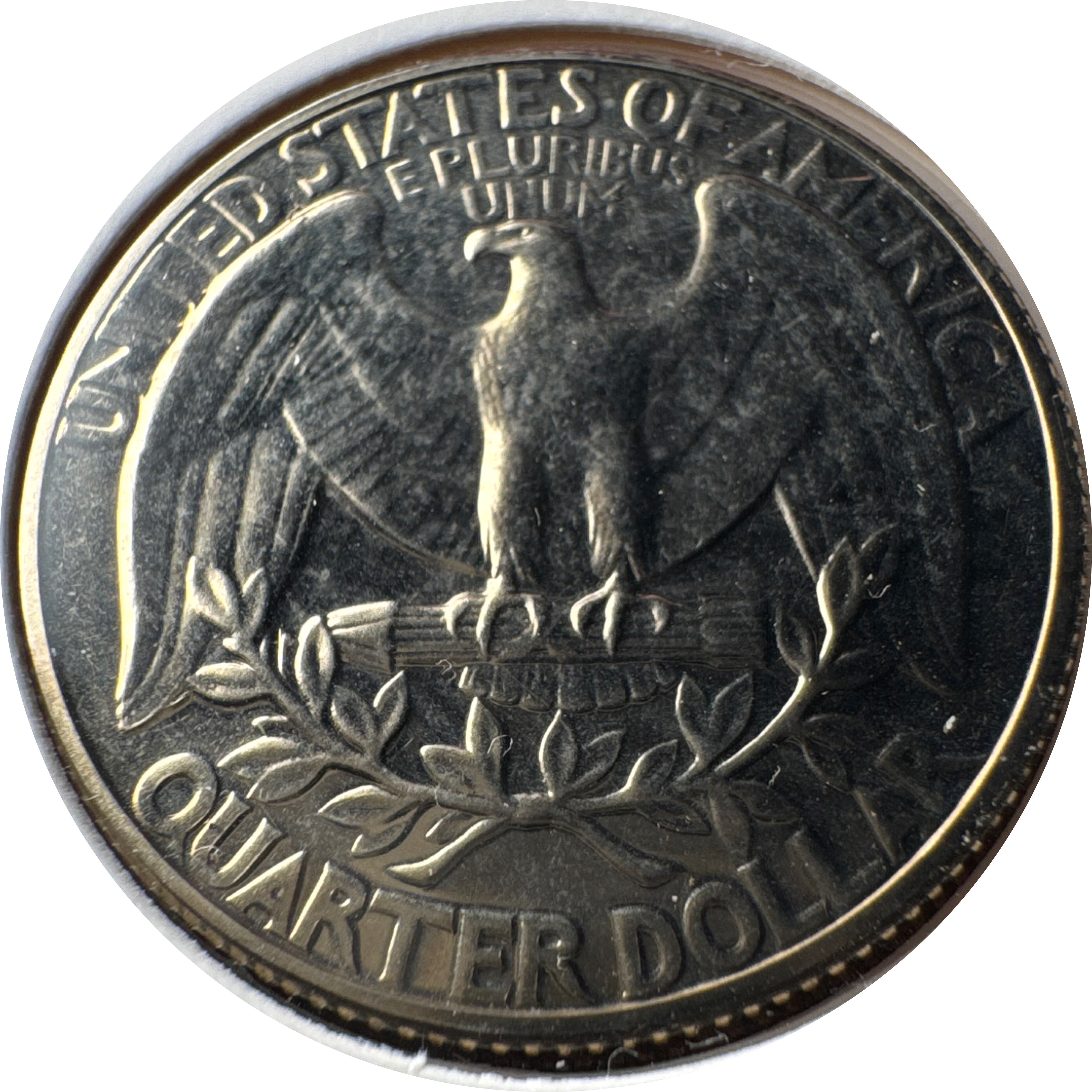 1968-S Washington Quarter Ungraded — back