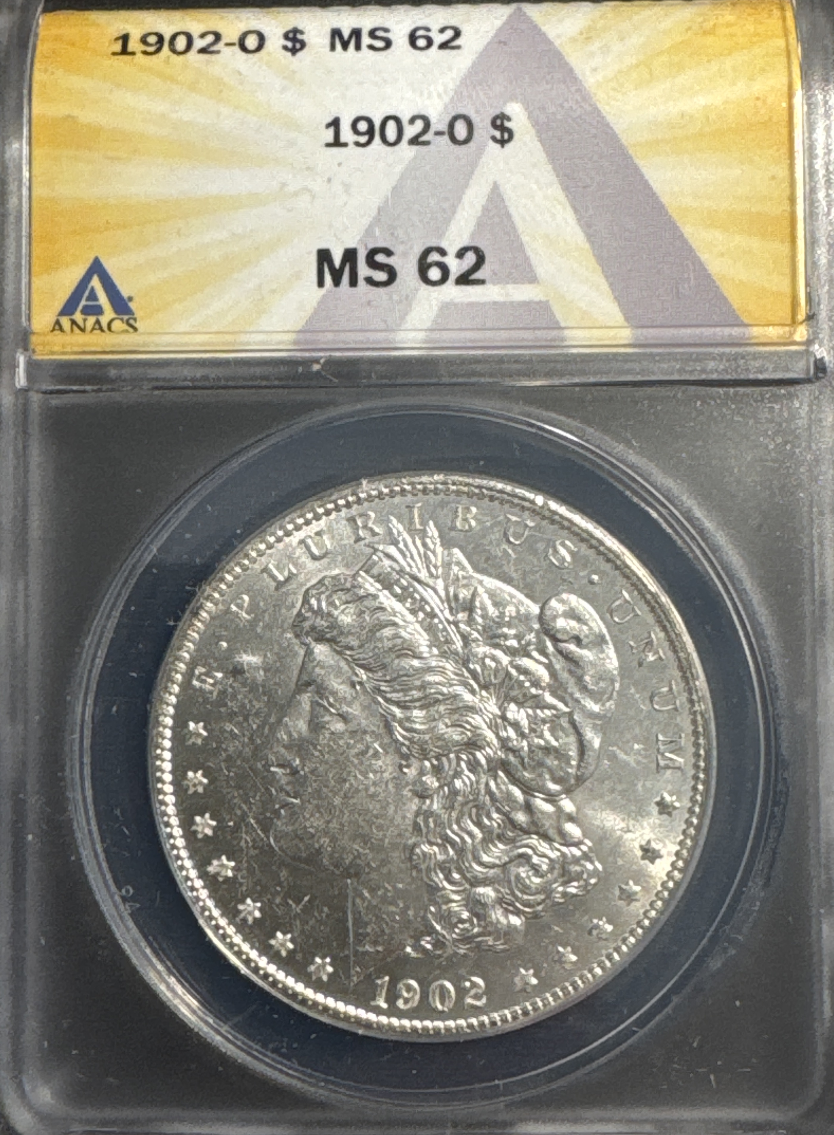 1902-O Morgan Dollar MS62