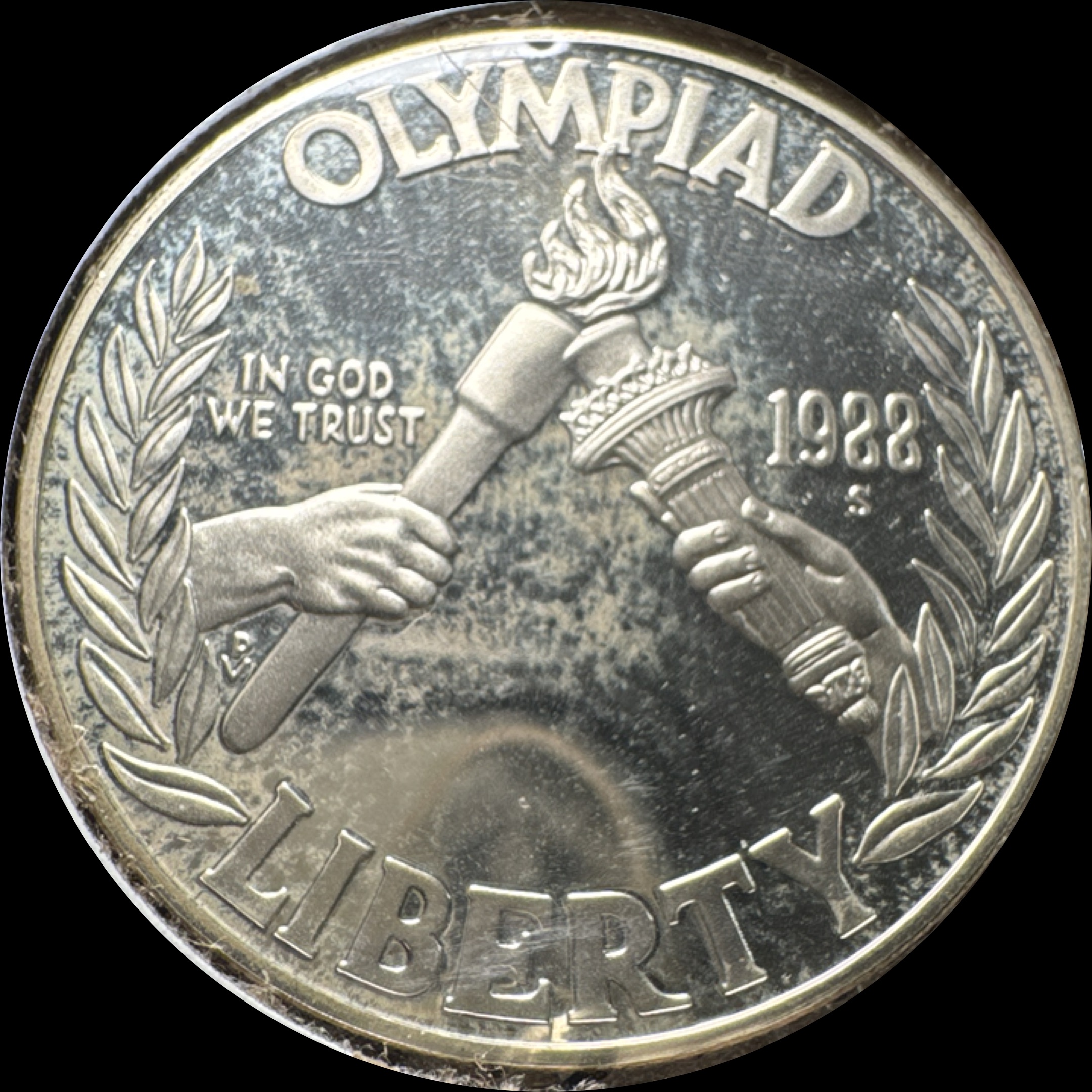 1988-S Olympic Games Commemorative Dollars Ungraded