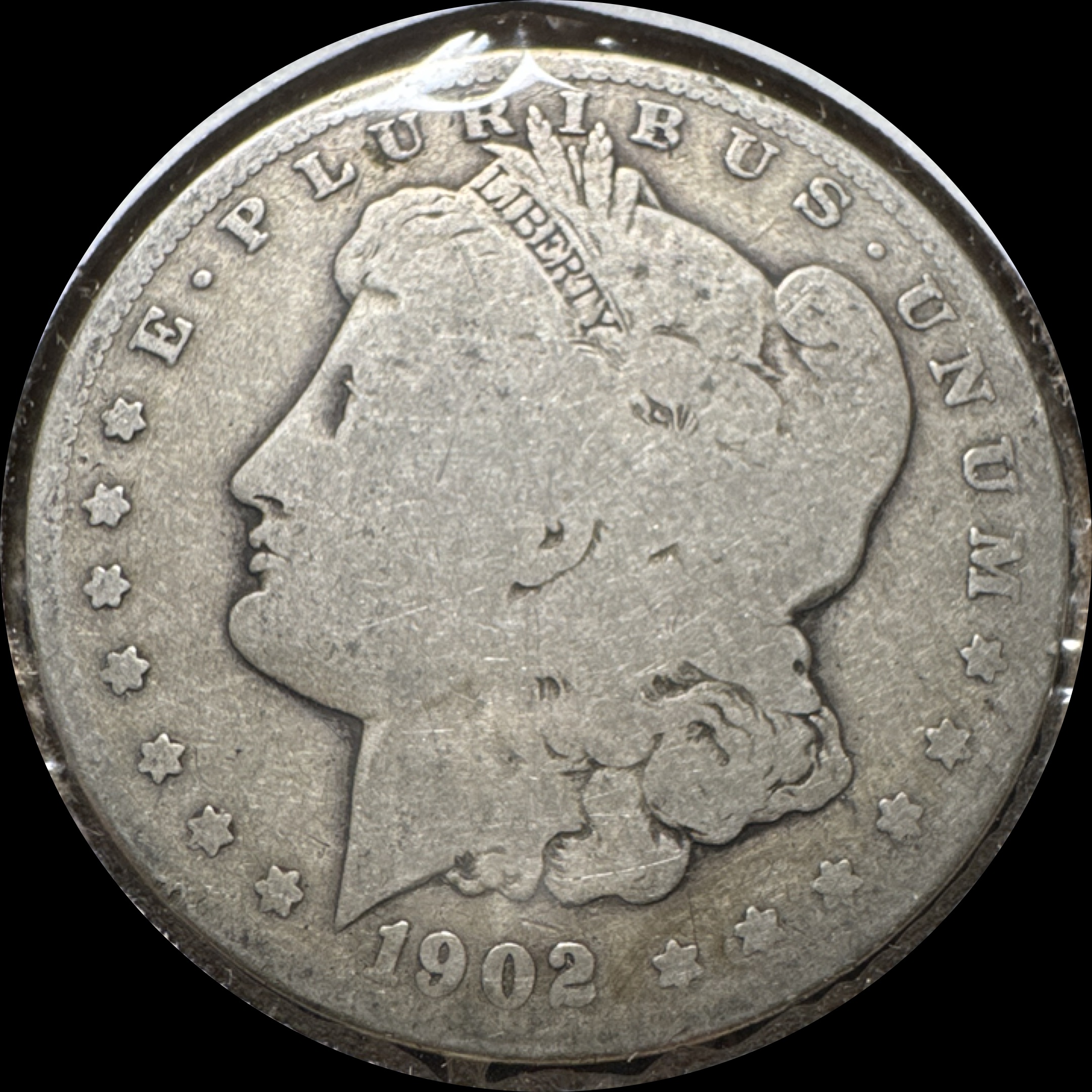 1902-S Morgan Dollar Ungraded