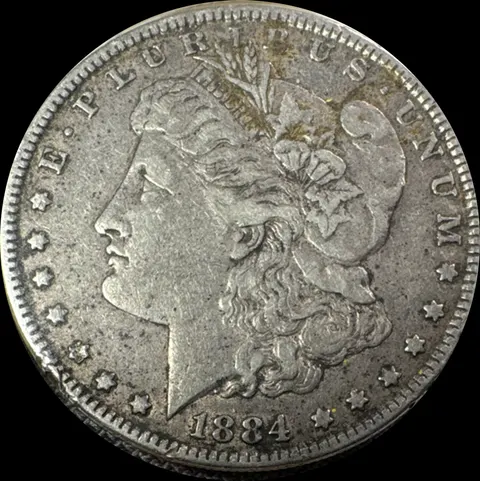 1884-P Morgan Dollar UNGRADED