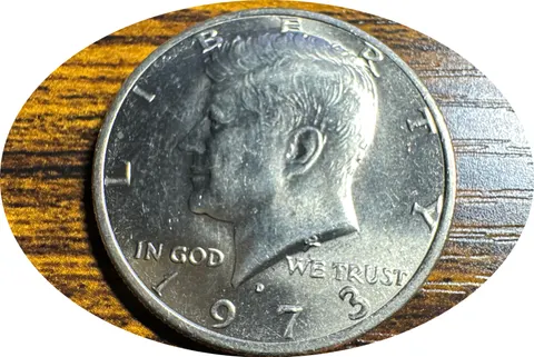 1973-P Kennedy Half Dollar Ungraded