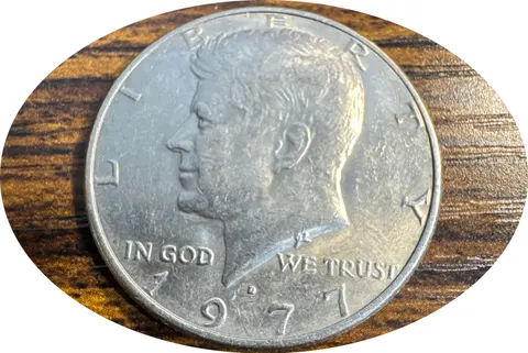 1977-D Kennedy Half Dollar Ungraded