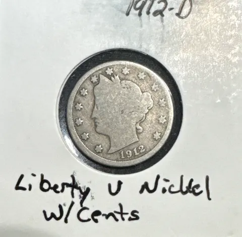 1912-D Liberty V Nickel Ungraded