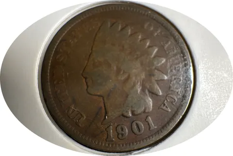 1901-P Indian Head Cent Ungraded