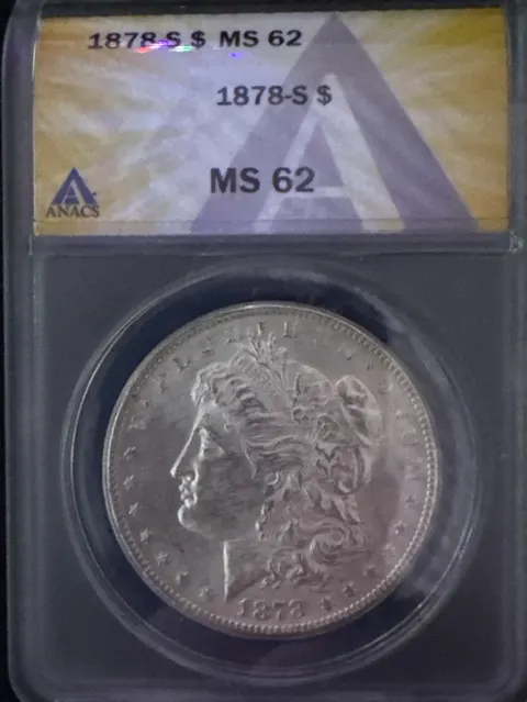 1878-S Morgan Dollar MS62