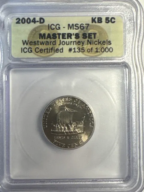 2004-D Jefferson Nickel MS67
