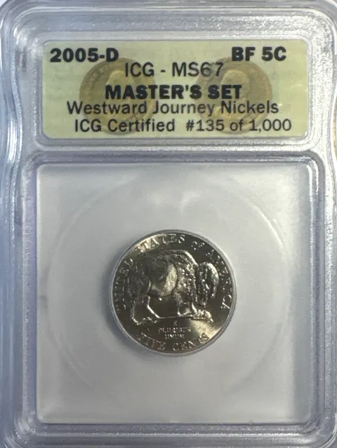 2005-D Buffalo Nickel MS67