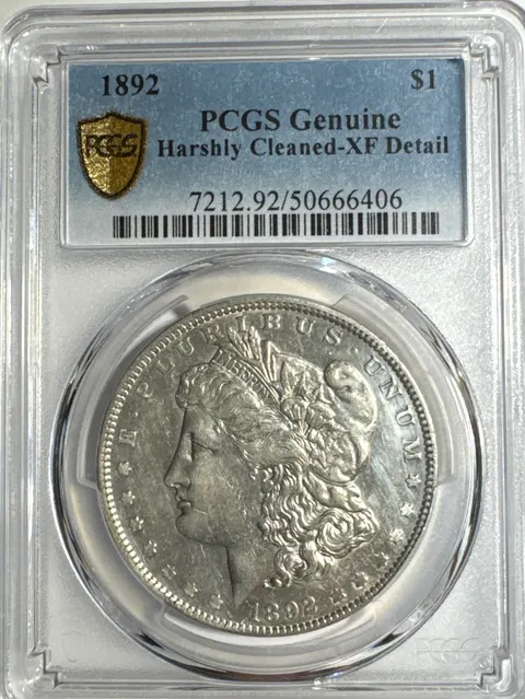 1892-P Morgan Dollar XF45