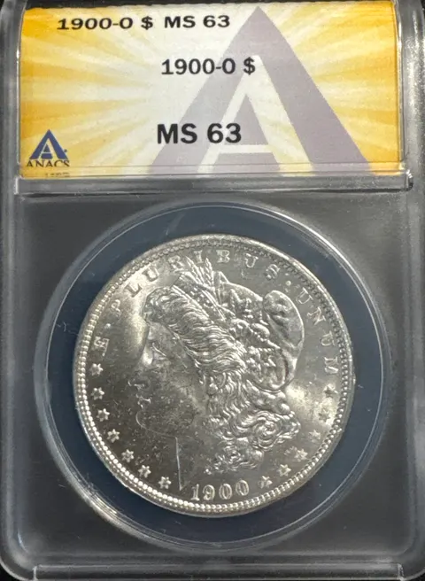 1900-O Morgan Dollar MS63
