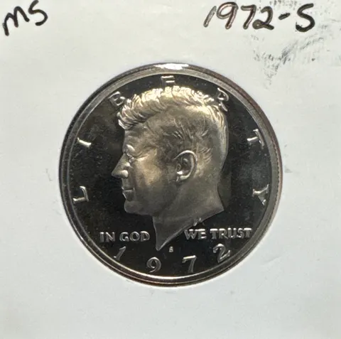 1972-S Kennedy Half Dollar Ungraded