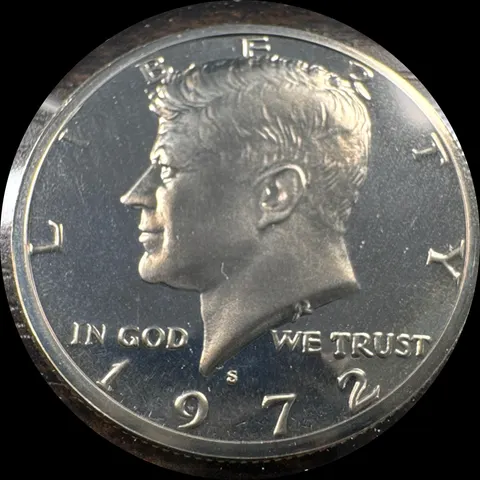1972-S Kennedy Half Dollar Ungraded