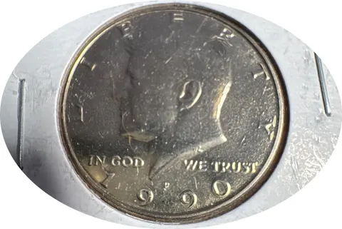 1990-P Kennedy Half Dollar Ungraded