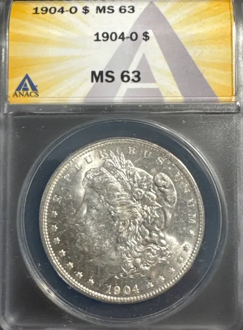 1904-O Morgan Dollar MS63