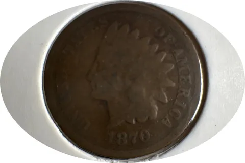 1870-P Indian Head Cent Ungraded